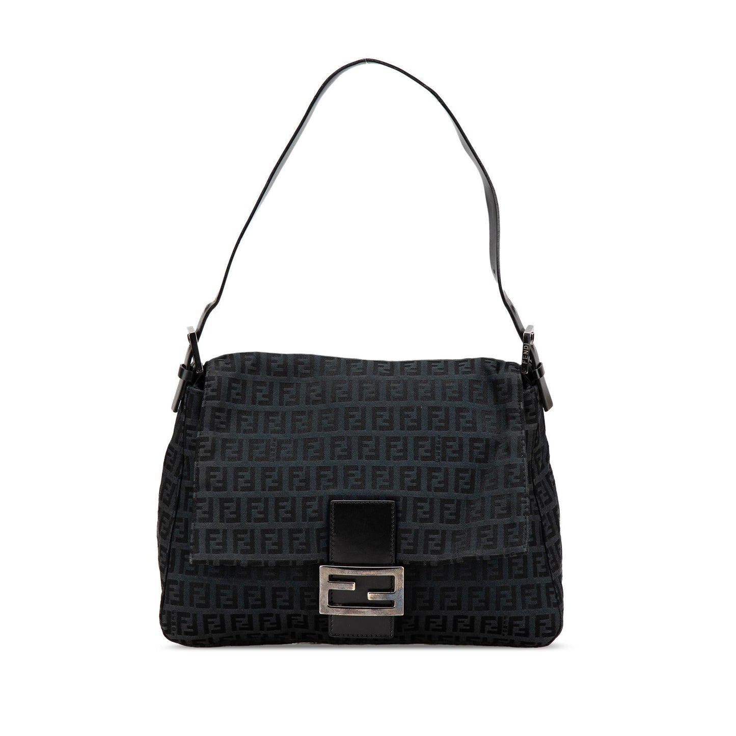 Fendi Zucchino Mamma Forever Shoulder Bag Canvas Mamma Forever 15