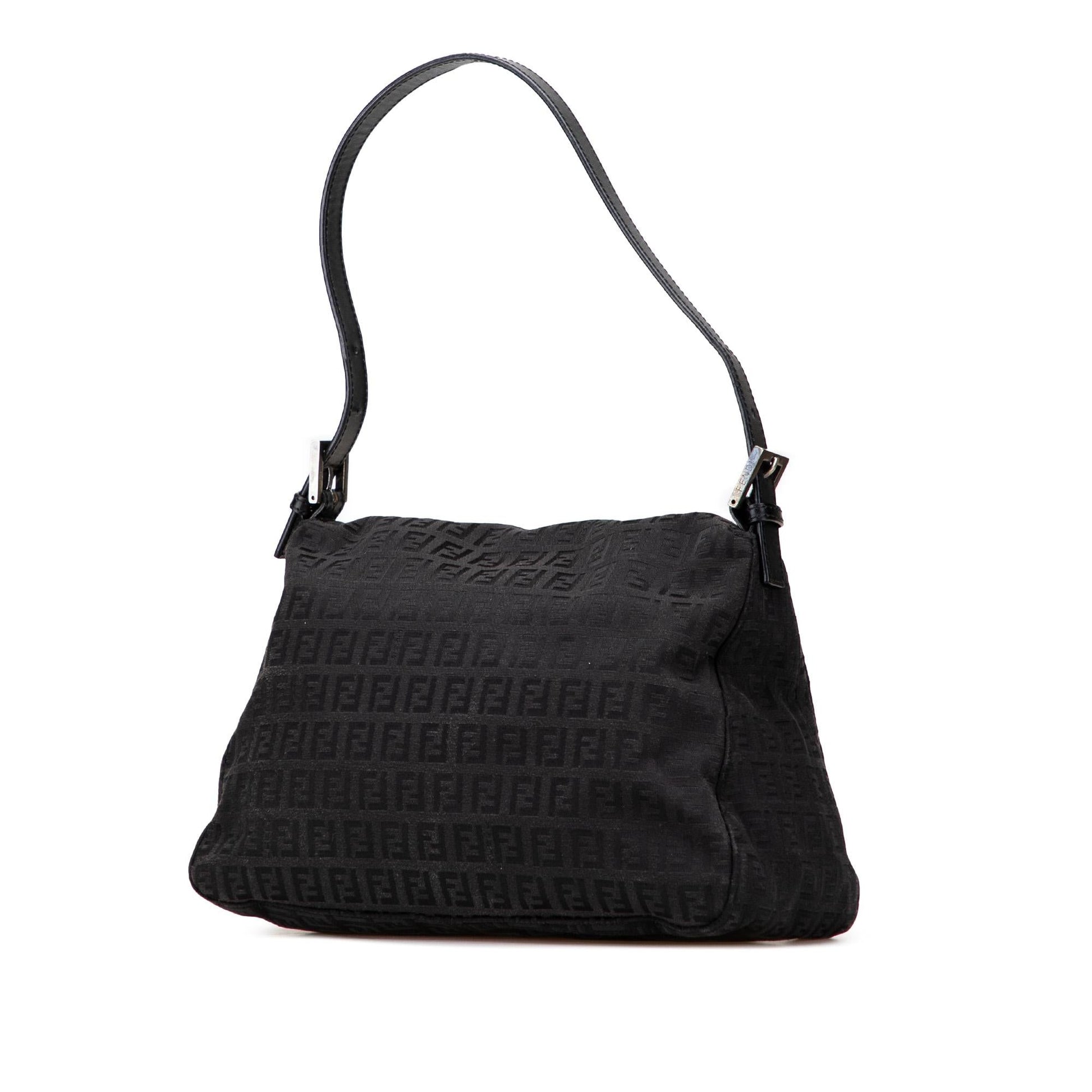 Fendi Zucchino Mamma Forever Shoulder Bag Canvas Mamma Forever 16