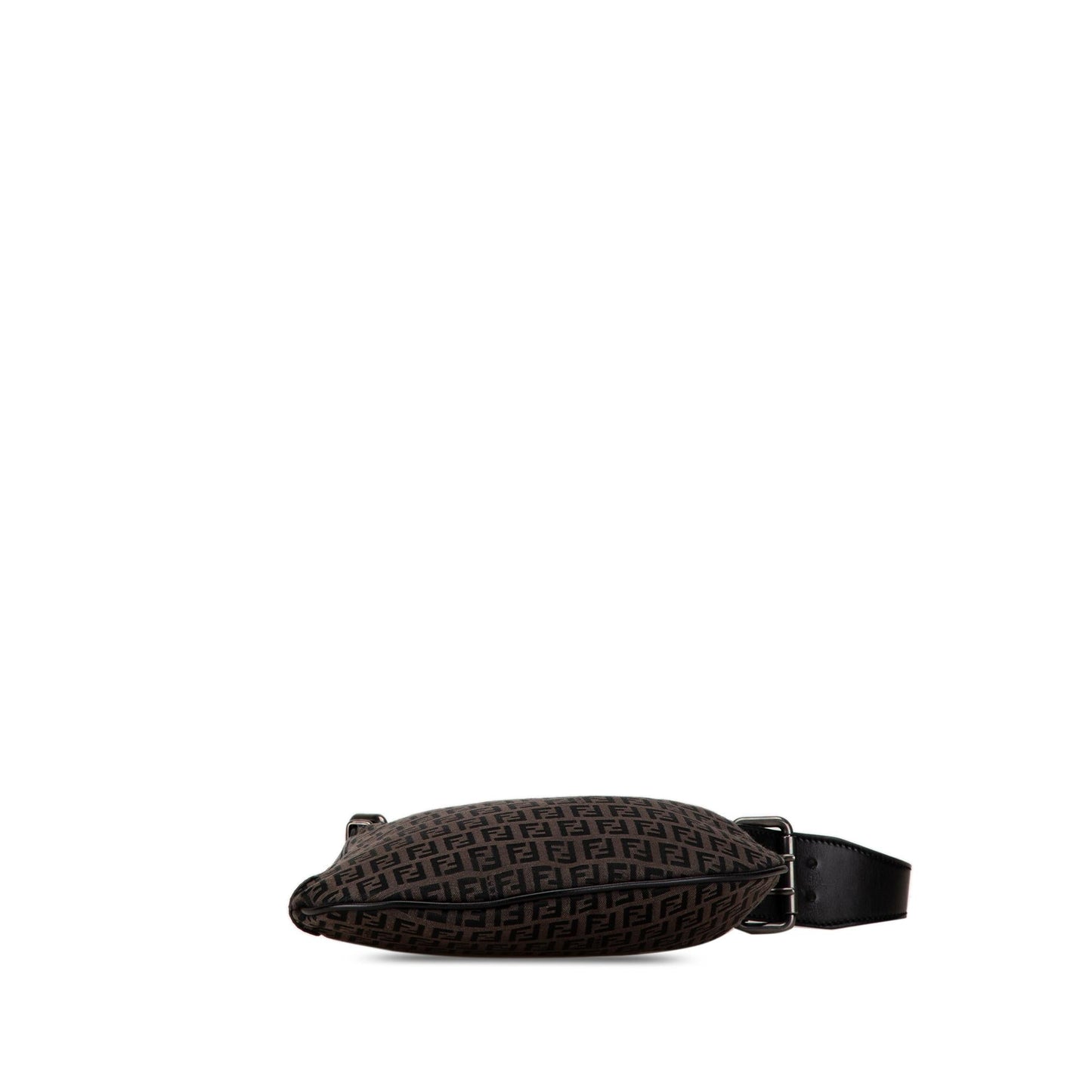 Fendi Zucchino Oyster Shoulder Bag Shg Myle1W Canvas