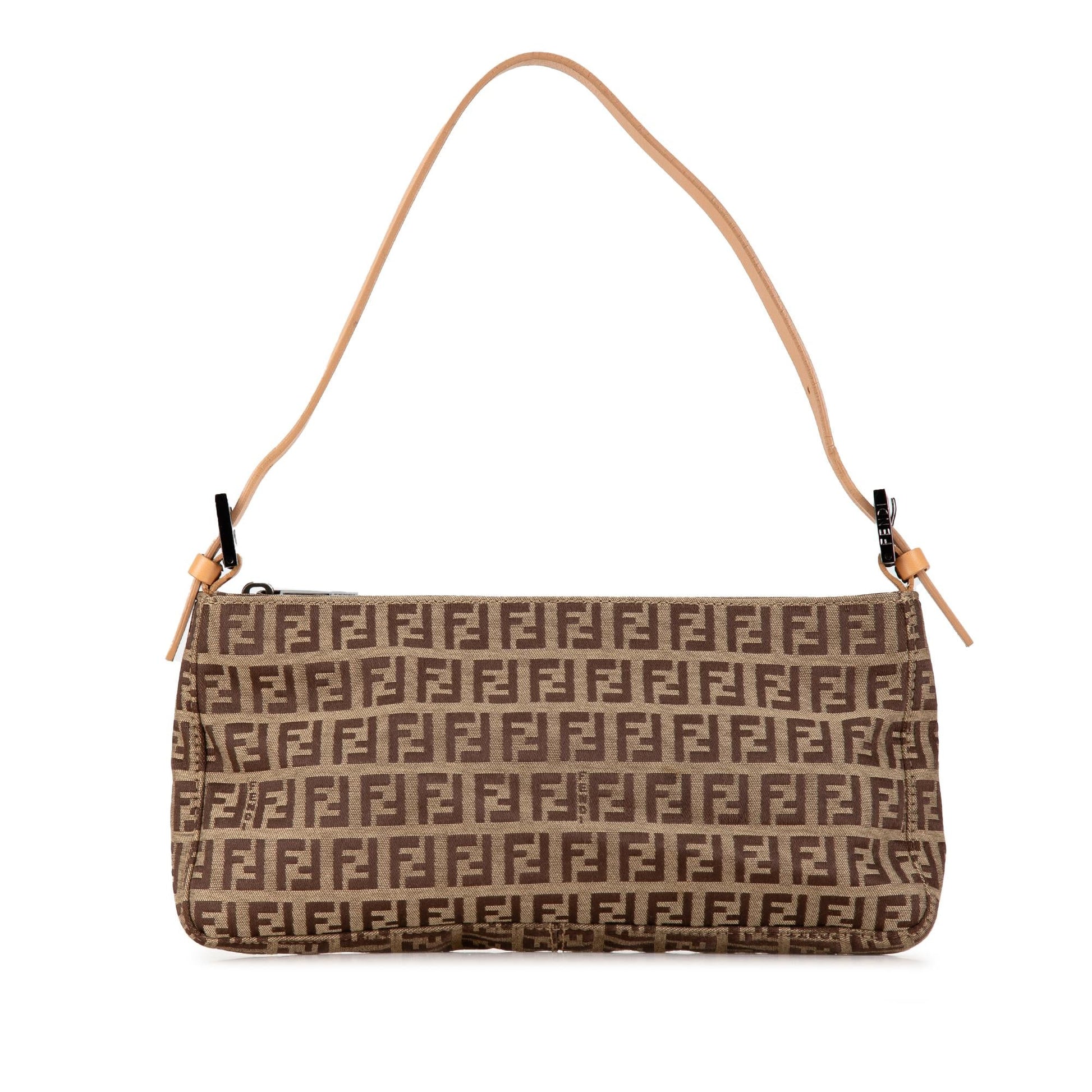 Fendi Zucchino Pochette Shg Eep5Qb Shoulder Bag Canvas