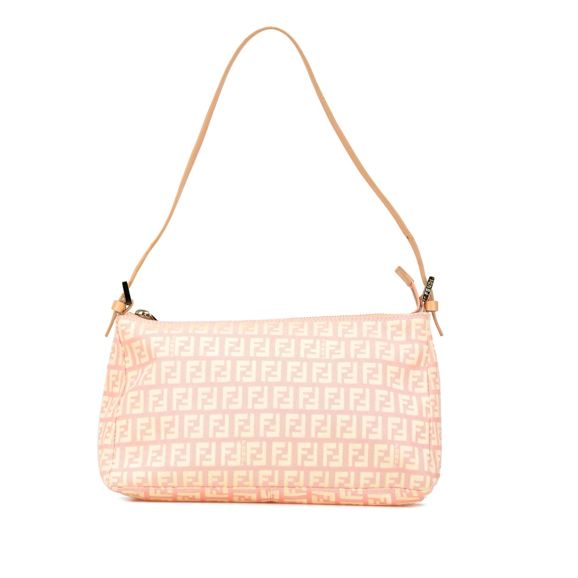 Fendi Zucchino Pochette Shg Gpcocy Shoulder Bag Canvas
