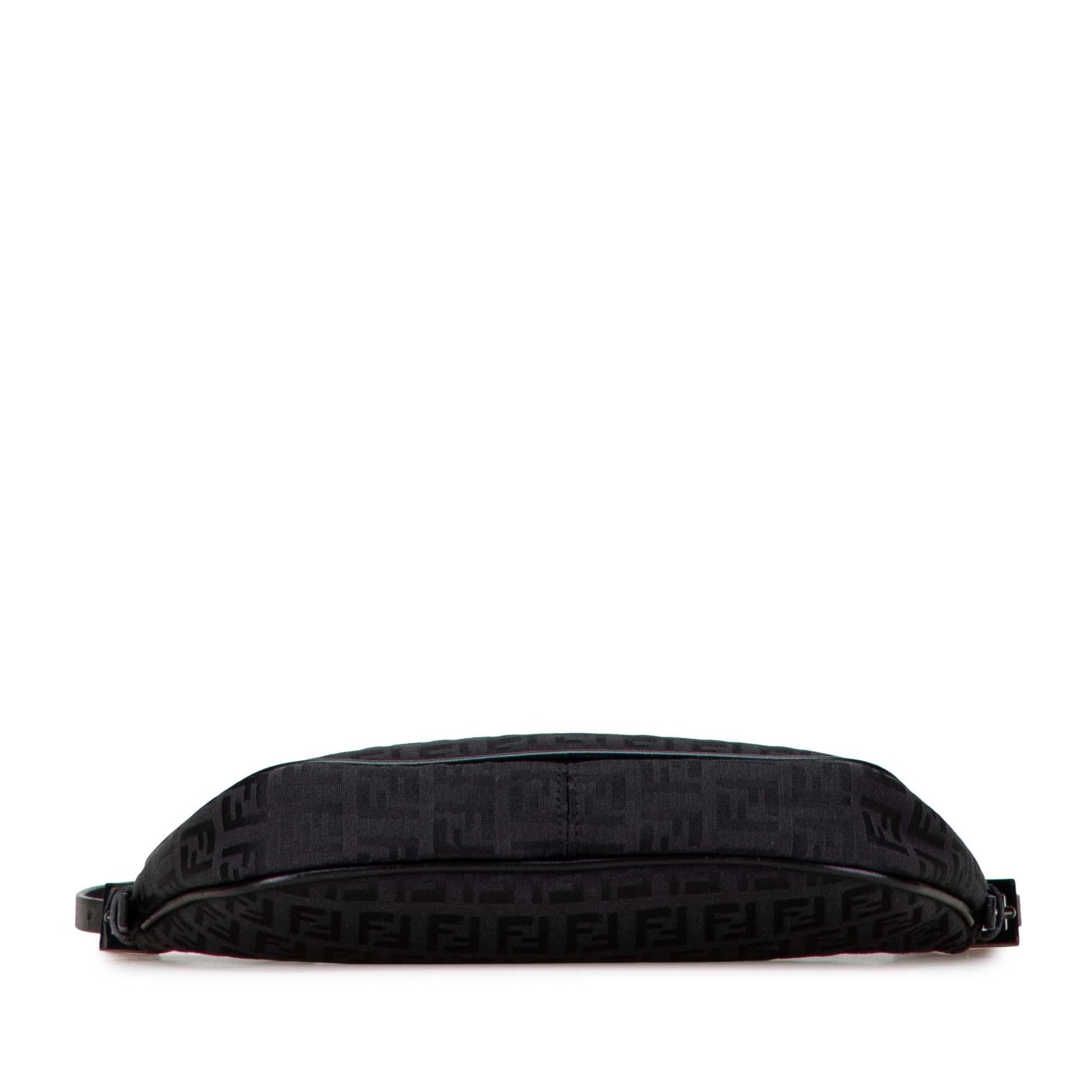 Fendi Zucchino Pochette Shoulder Bag Canvas Canvas Pochette 5