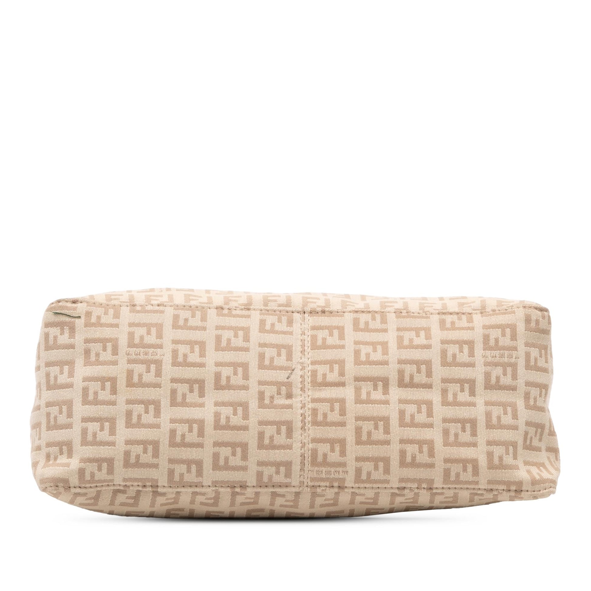 Fendi Zucchino Pochette Shoulder Bag Canvas Canvas Pochette 6
