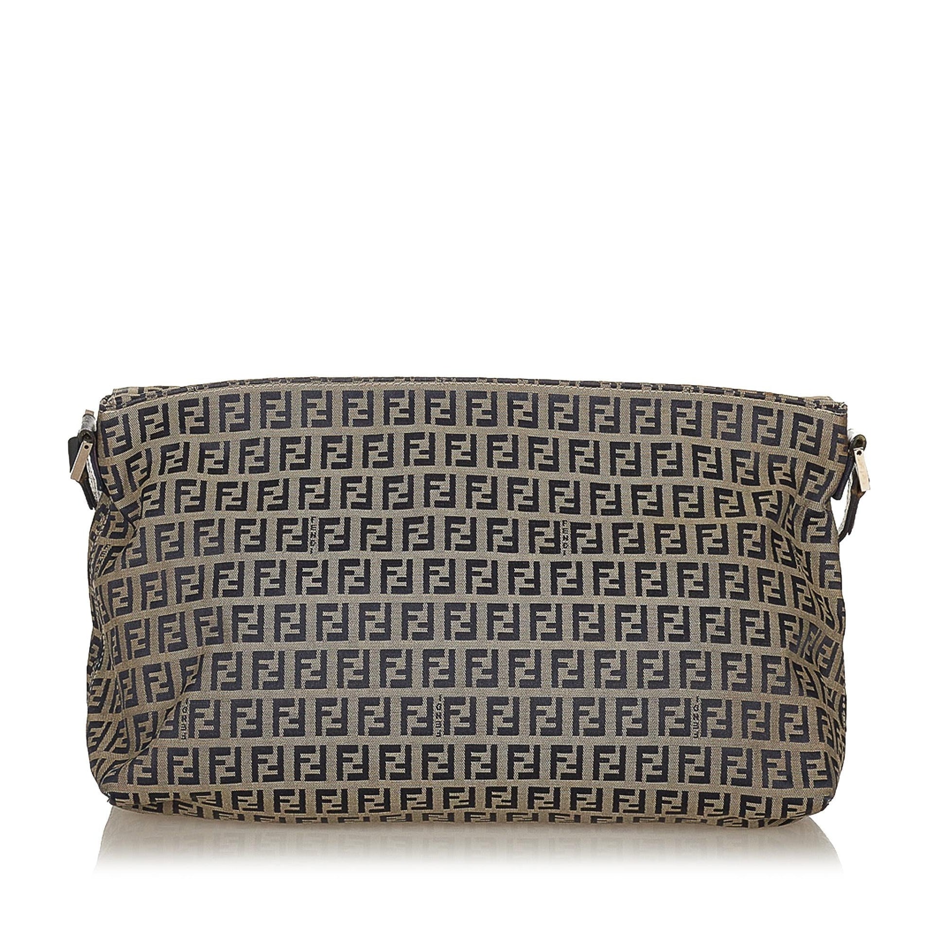 Fendi Zucchino Shoulder Bag Shg Canvas Bag Shg 27596