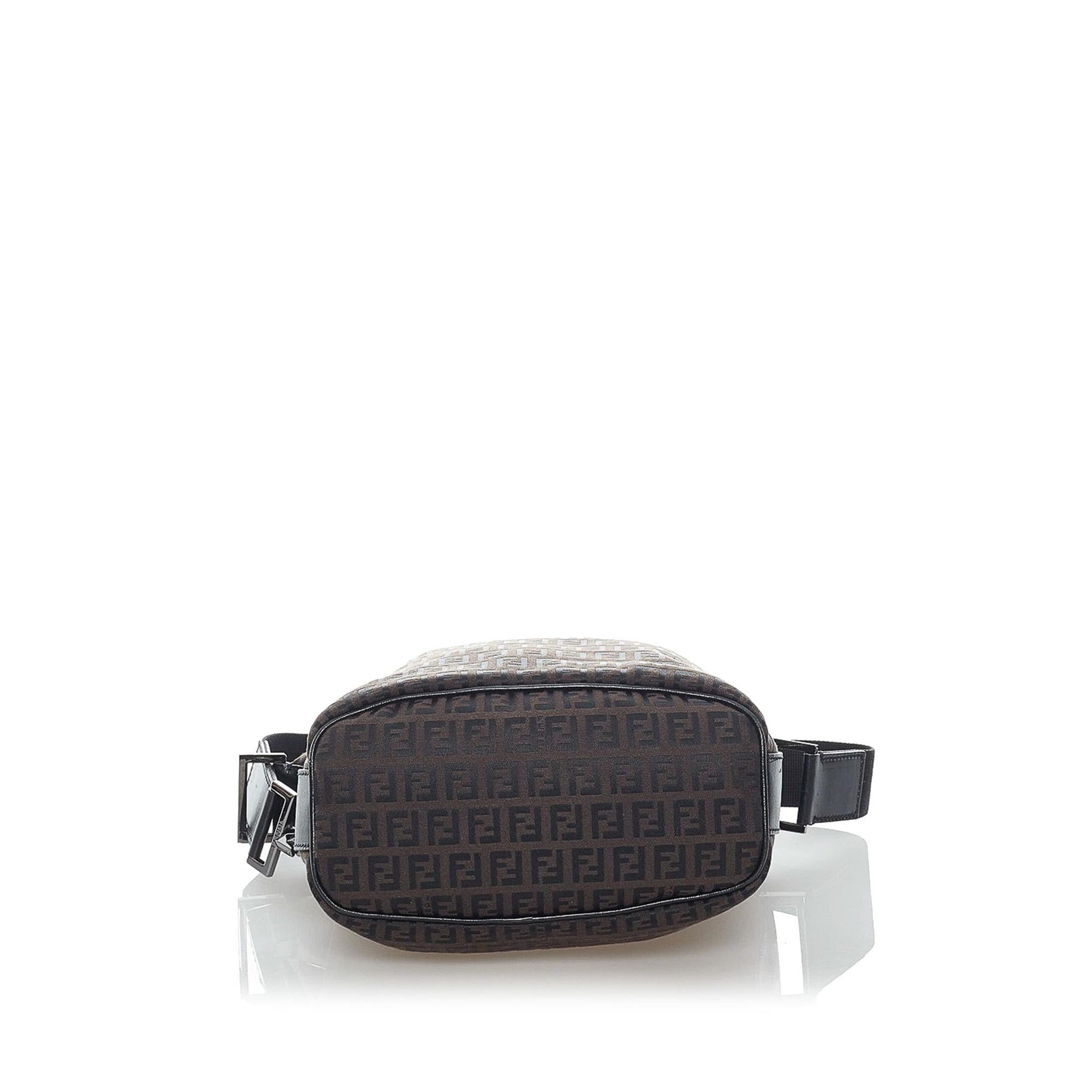 Fendi Zucchino Shoulder Bag Shg Canvas Bag Shg 32070