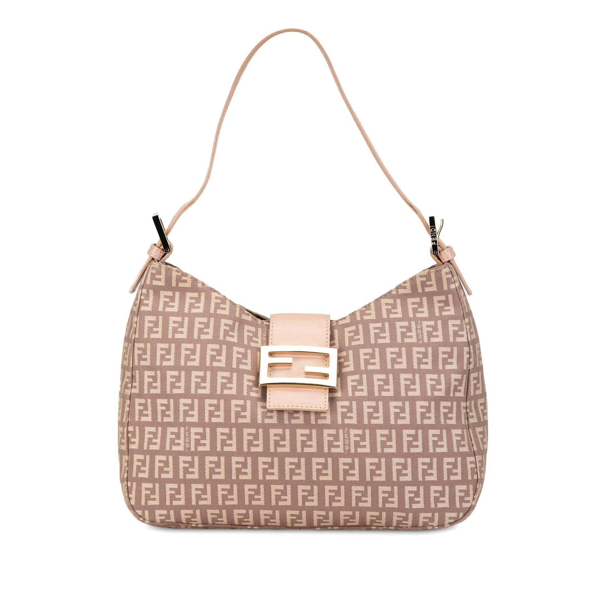 Fendi Zucchino Shoulder Bag Shg Gzfhj2 Canvas