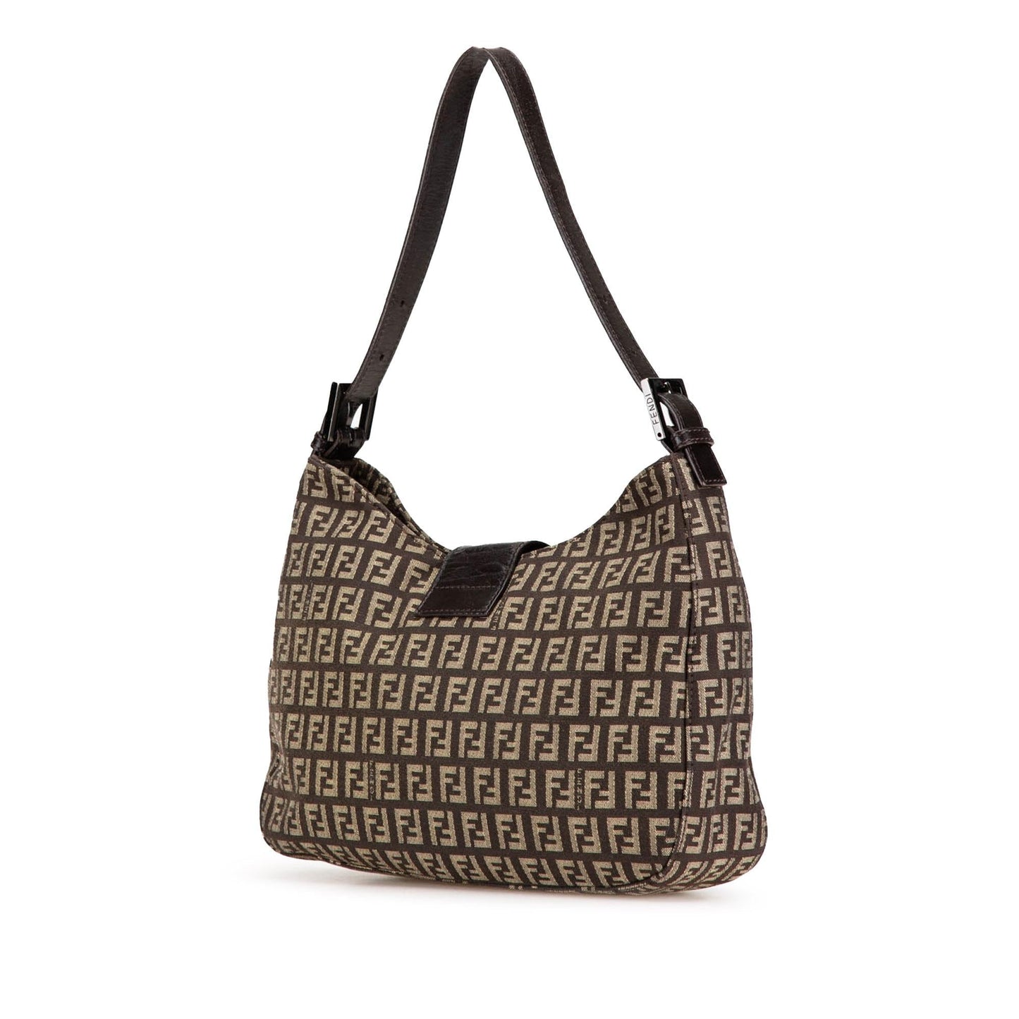 Fendi Zucchino Shoulder Bag Shg Wd0Jwv Canvas