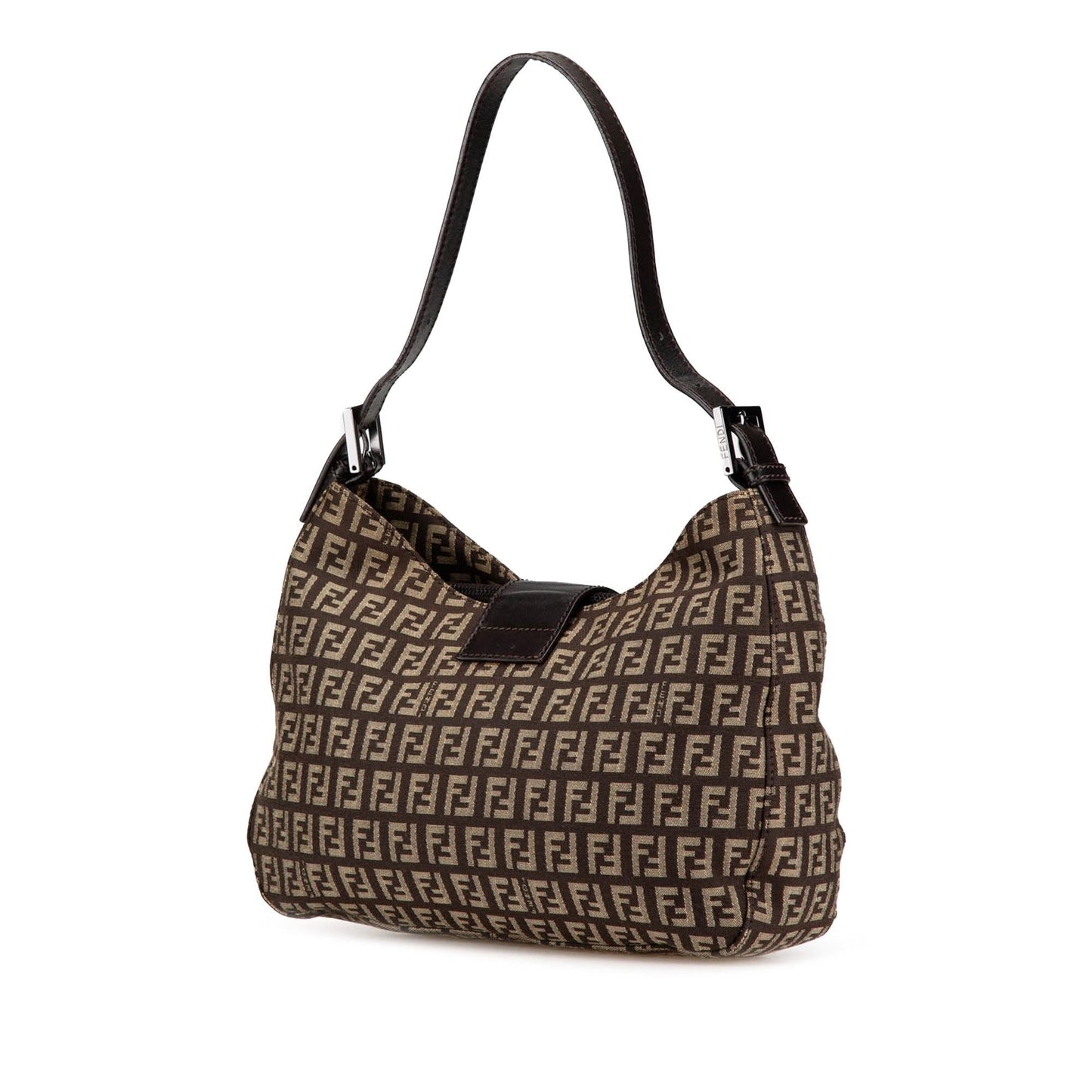 Fendi Zucchino Shoulder Bag Canvas Shoulder Bag 2