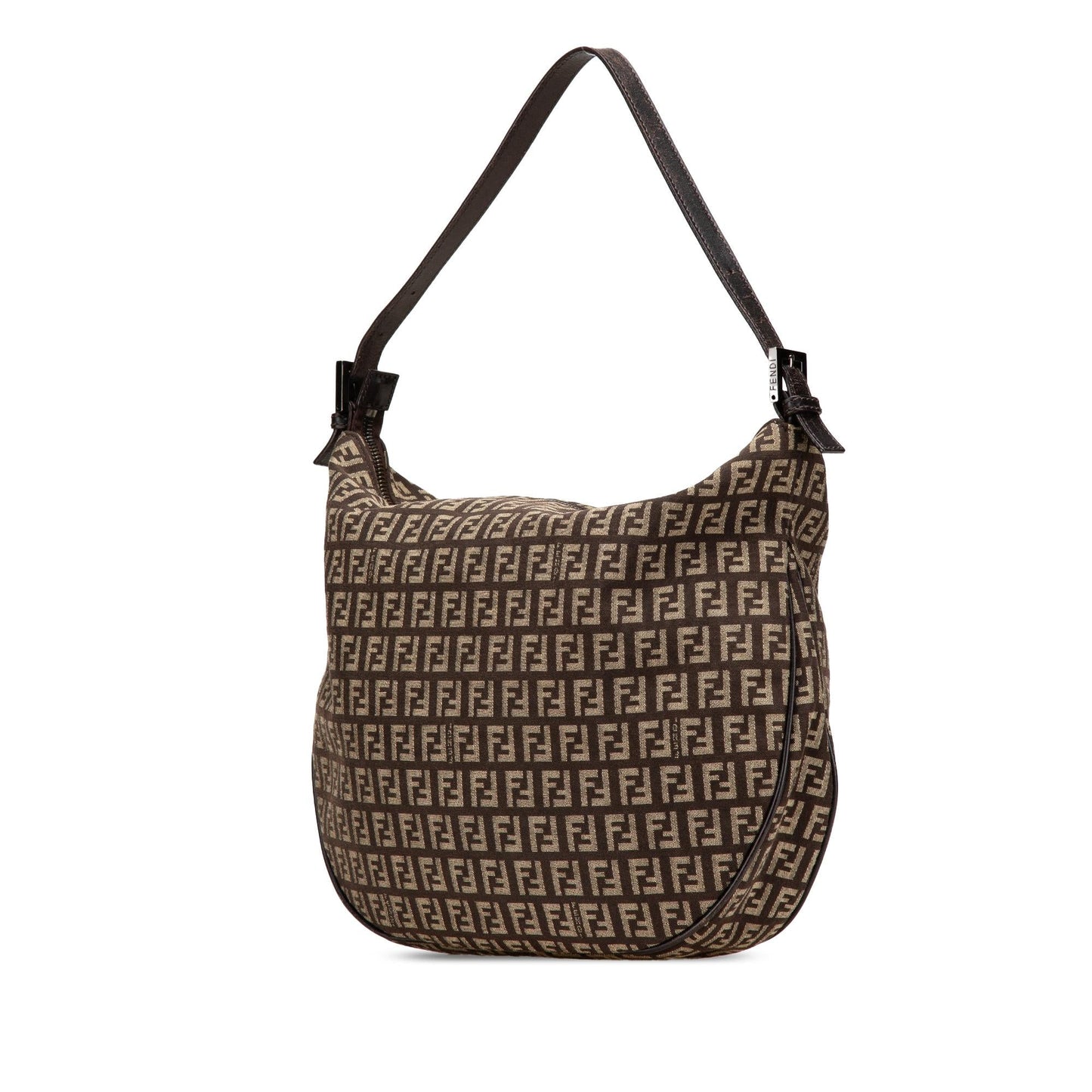 Fendi Zucchino Shoulder Bag Canvas Shoulder Bag 5