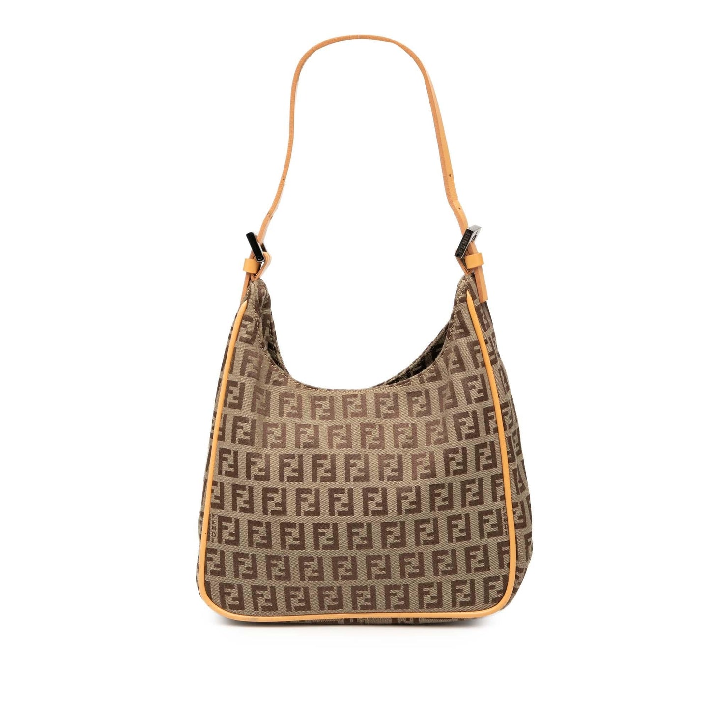 Fendi Zucchino Shoulder Bag Canvas Shoulder Bag 8