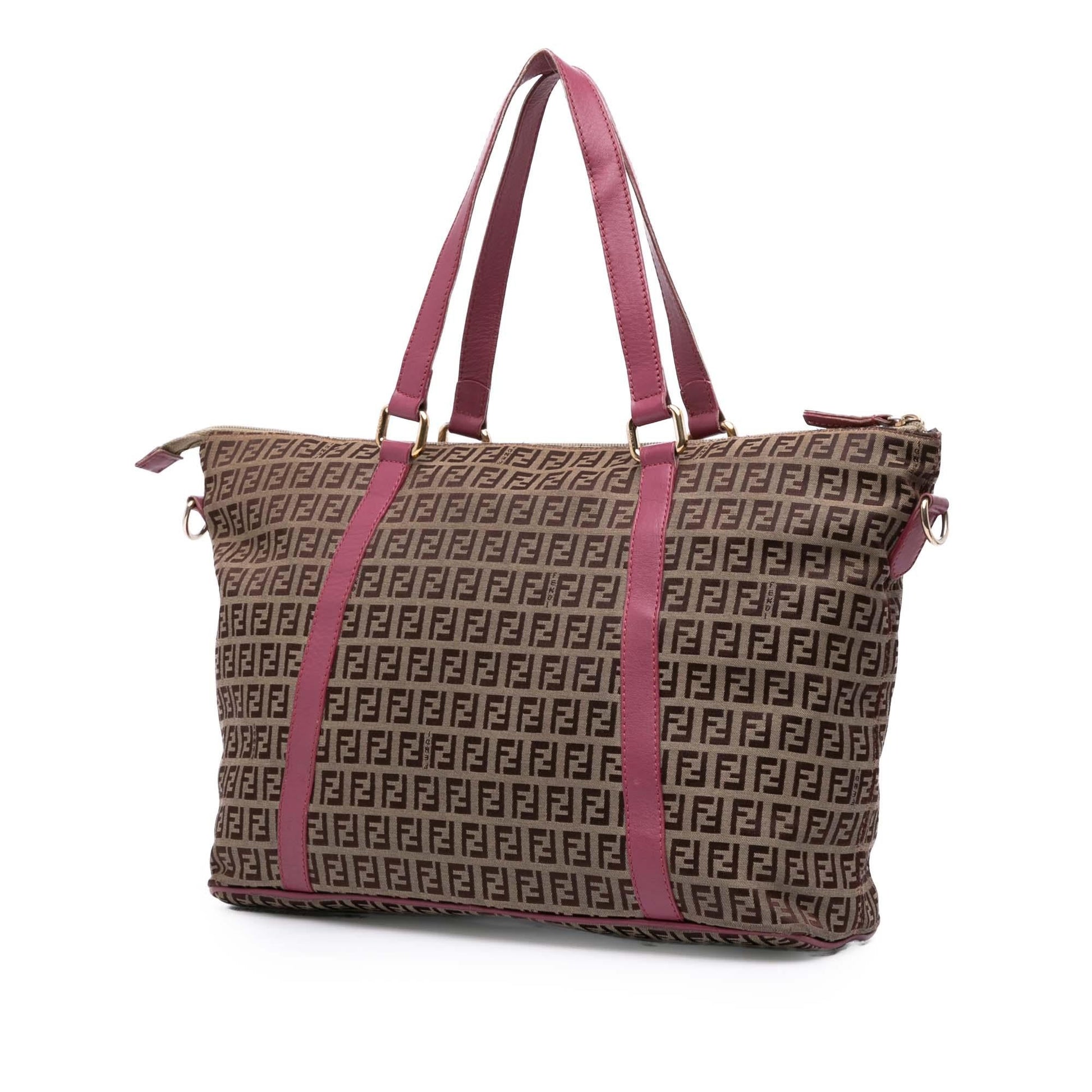 Fendi Zucchino Superstar Tote Canvas Tote Bag