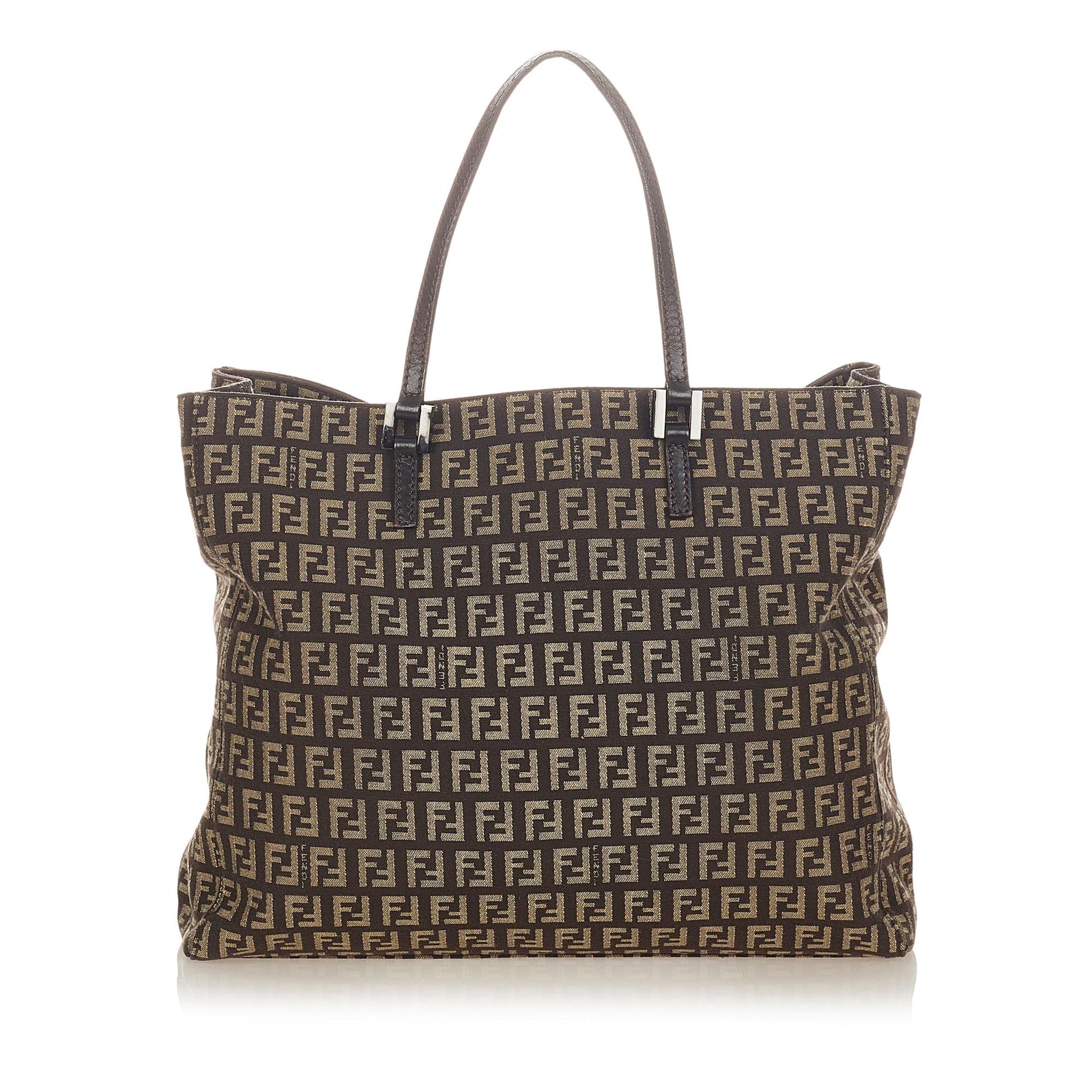 Fendi Zucchino Tote Bag Shg Canvas Bag Shg 27214