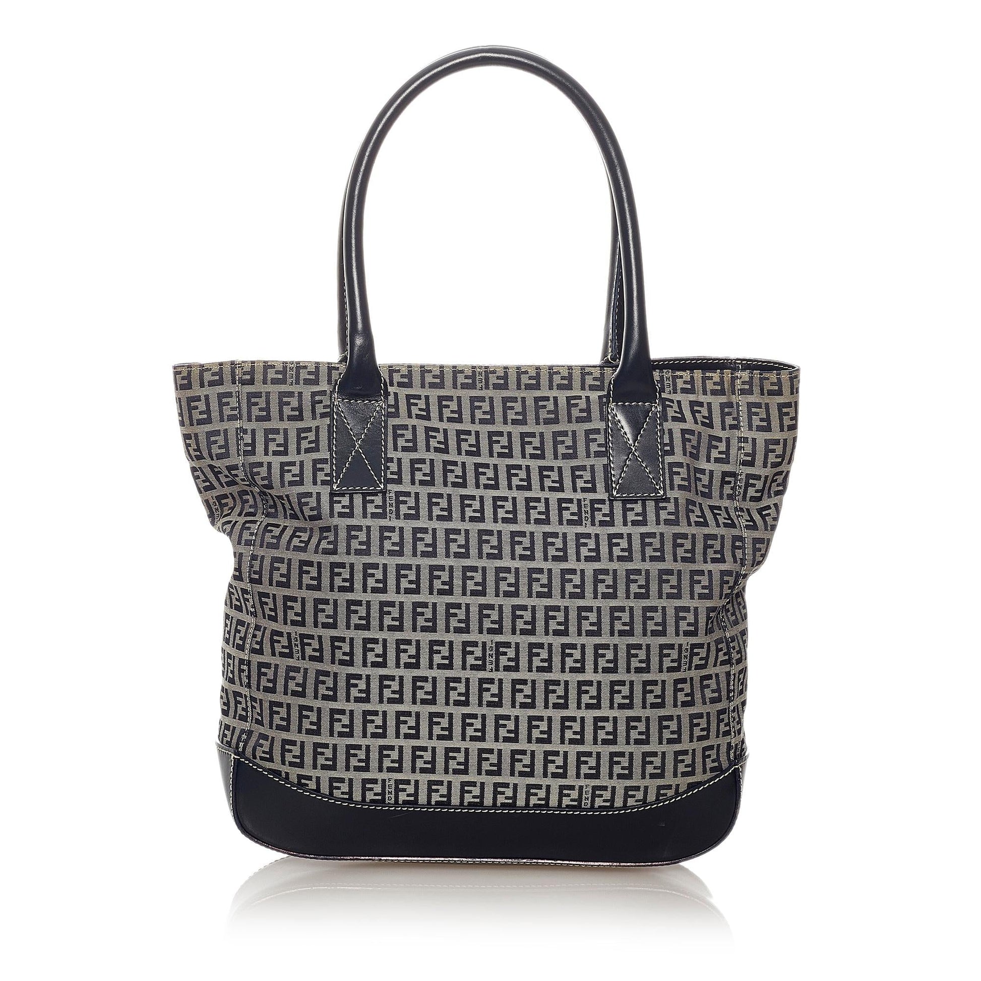 Fendi Zucchino Tote Bag Shg Canvas Bag Shg 27366