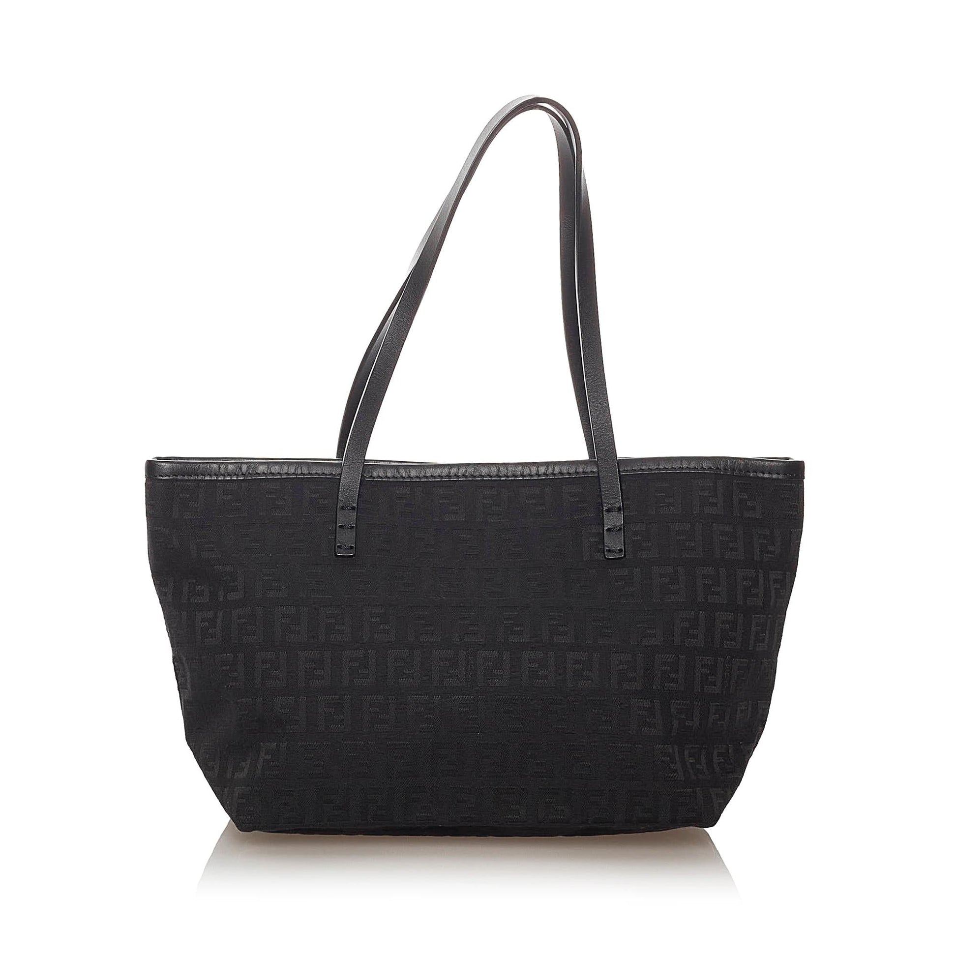 Fendi Zucchino Tote Bag Shg Canvas Bag Shg 27895