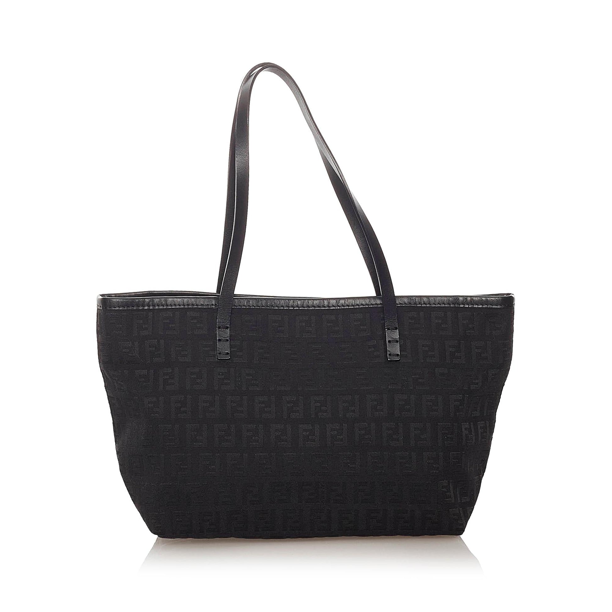 Fendi Zucchino Tote Bag Shg Canvas Bag Shg 27895