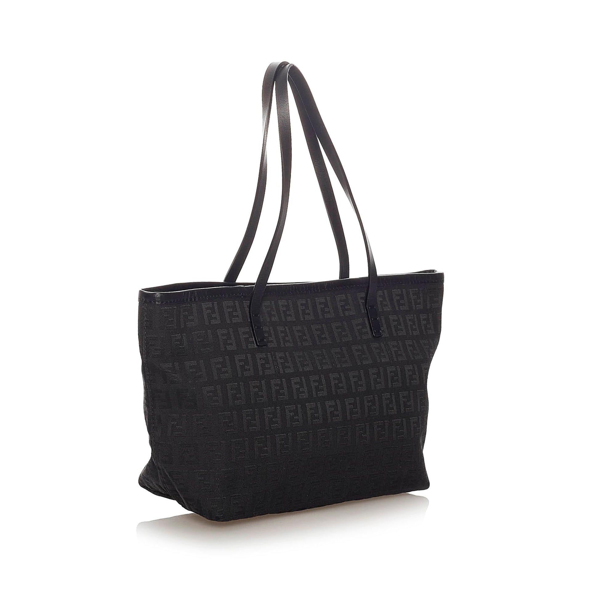 Fendi Zucchino Tote Bag Shg Canvas Bag Shg 27895