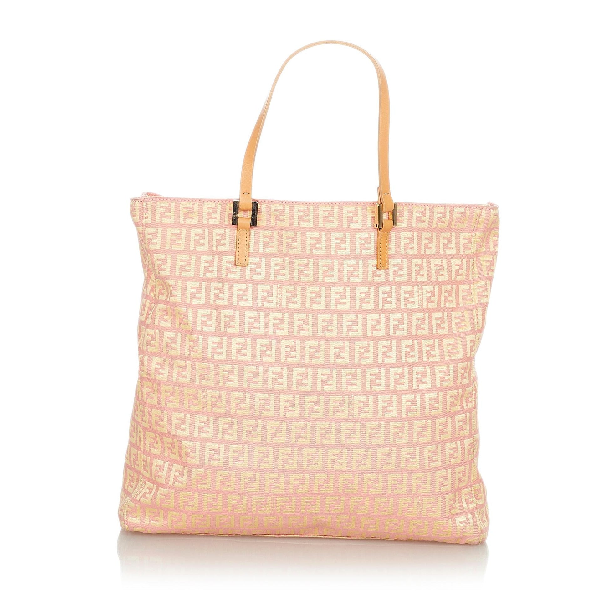 Fendi Zucchino Tote Bag Shg Canvas Bag Shg 31881