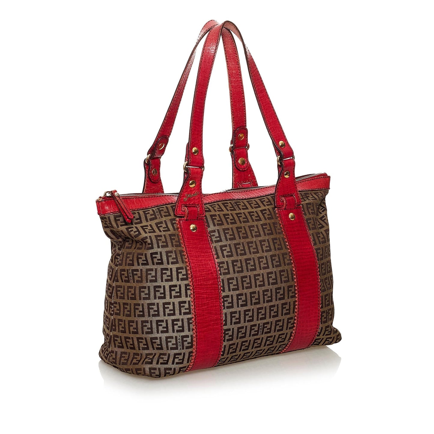 Fendi Zucchino Tote Bag Shg Canvas Bag Shg 32834