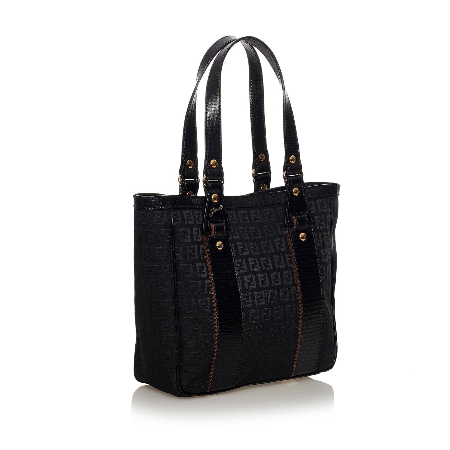 Fendi Zucchino Tote Bag Shg Canvas Bag Shg 33449