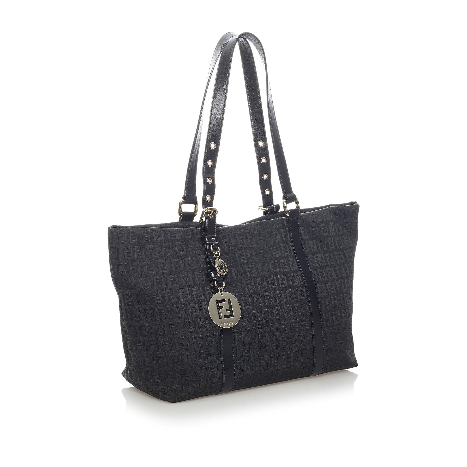 Fendi Zucchino Tote Bag Shg Canvas Bag Shg 33555