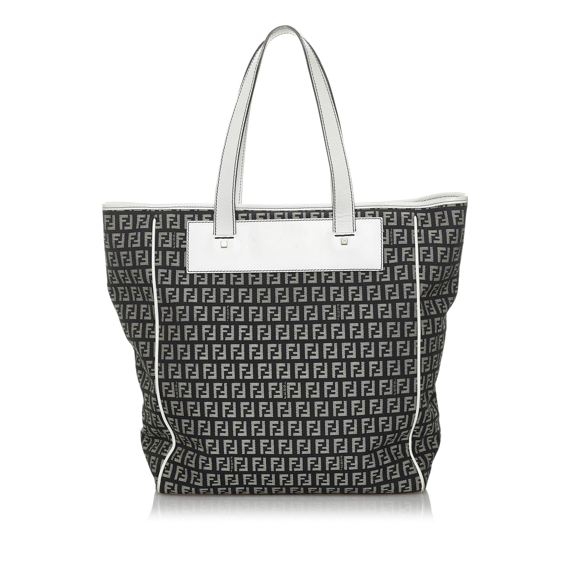 Fendi Zucchino Tote Bag Shg Canvas Bag Shg 33760