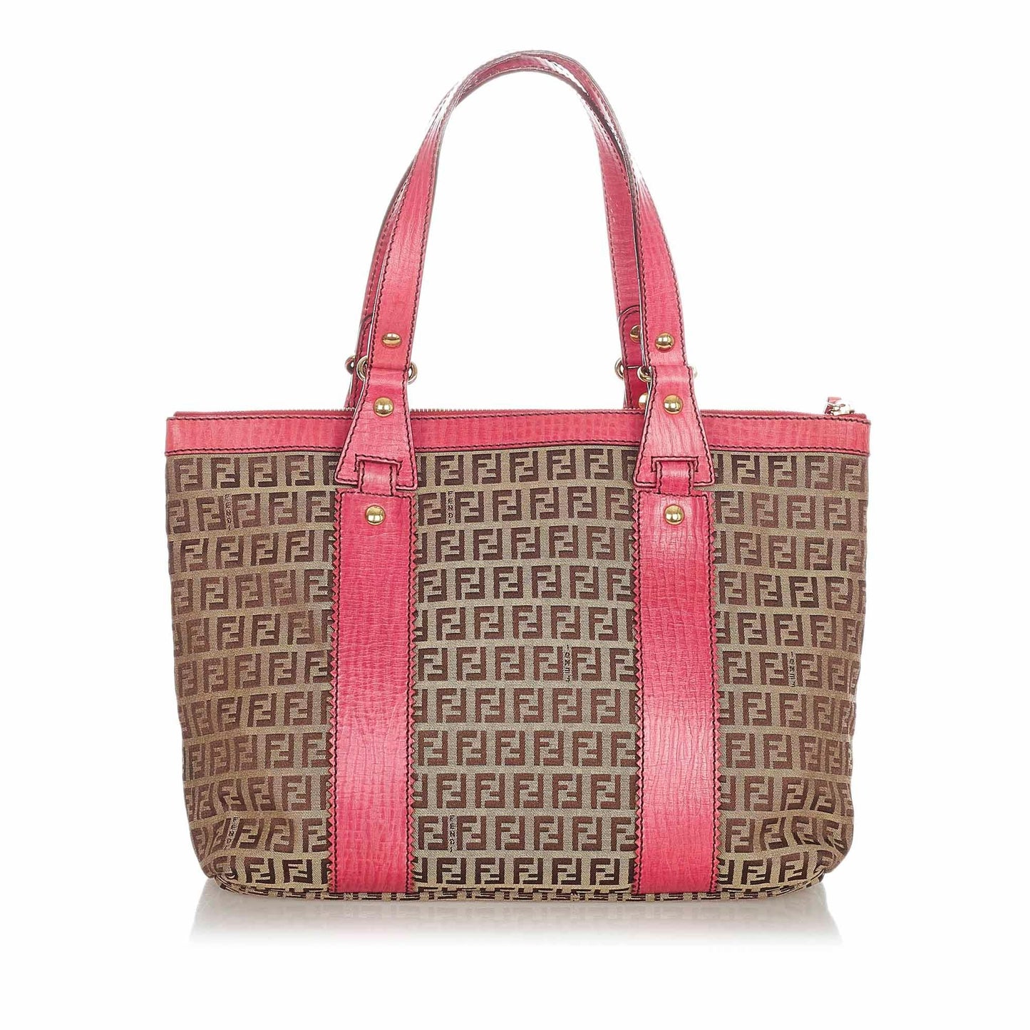 Fendi Zucchino Tote Bag Shg Canvas Bag Shg 34025