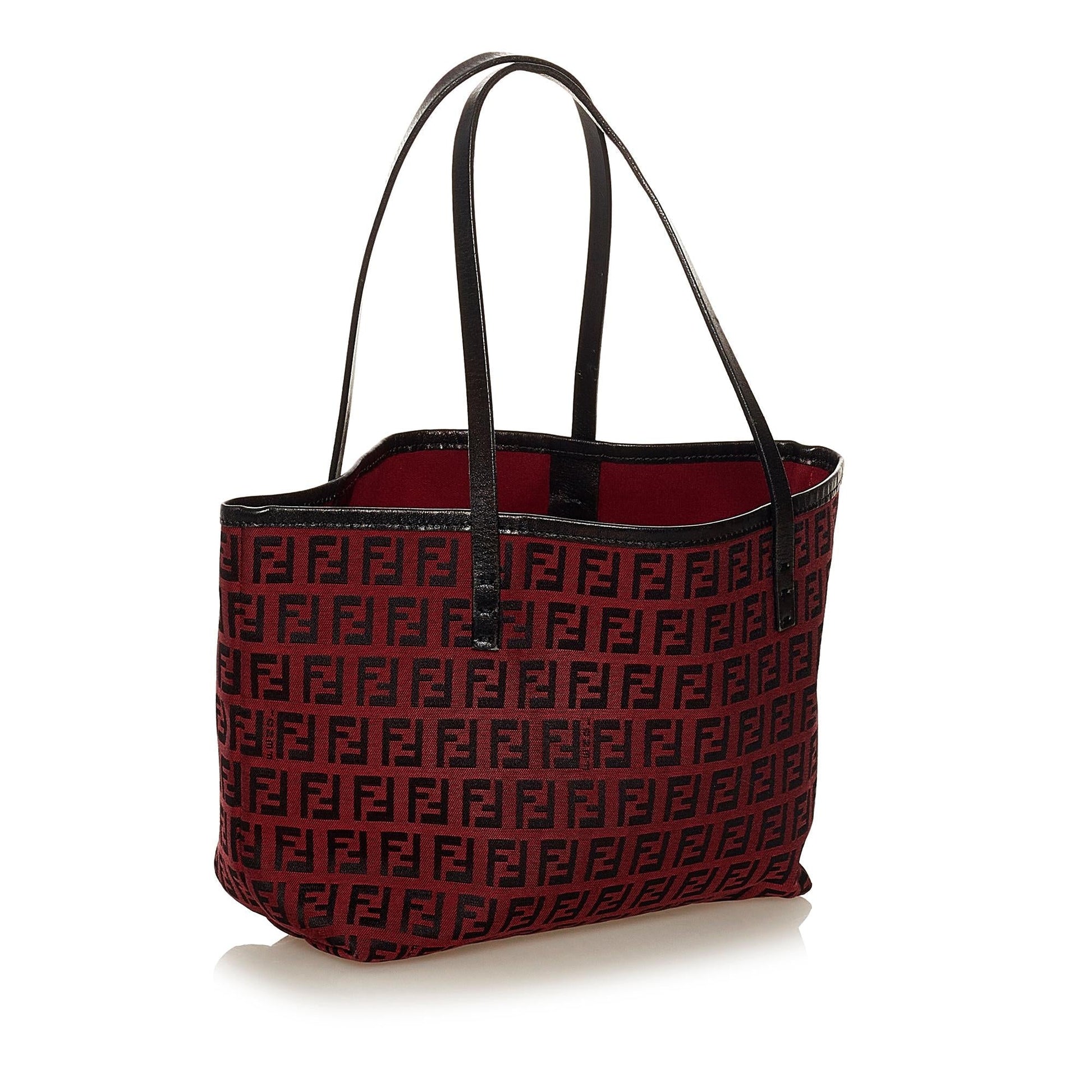 Fendi Zucchino Tote Bag Shg Canvas Bag Shg 34385