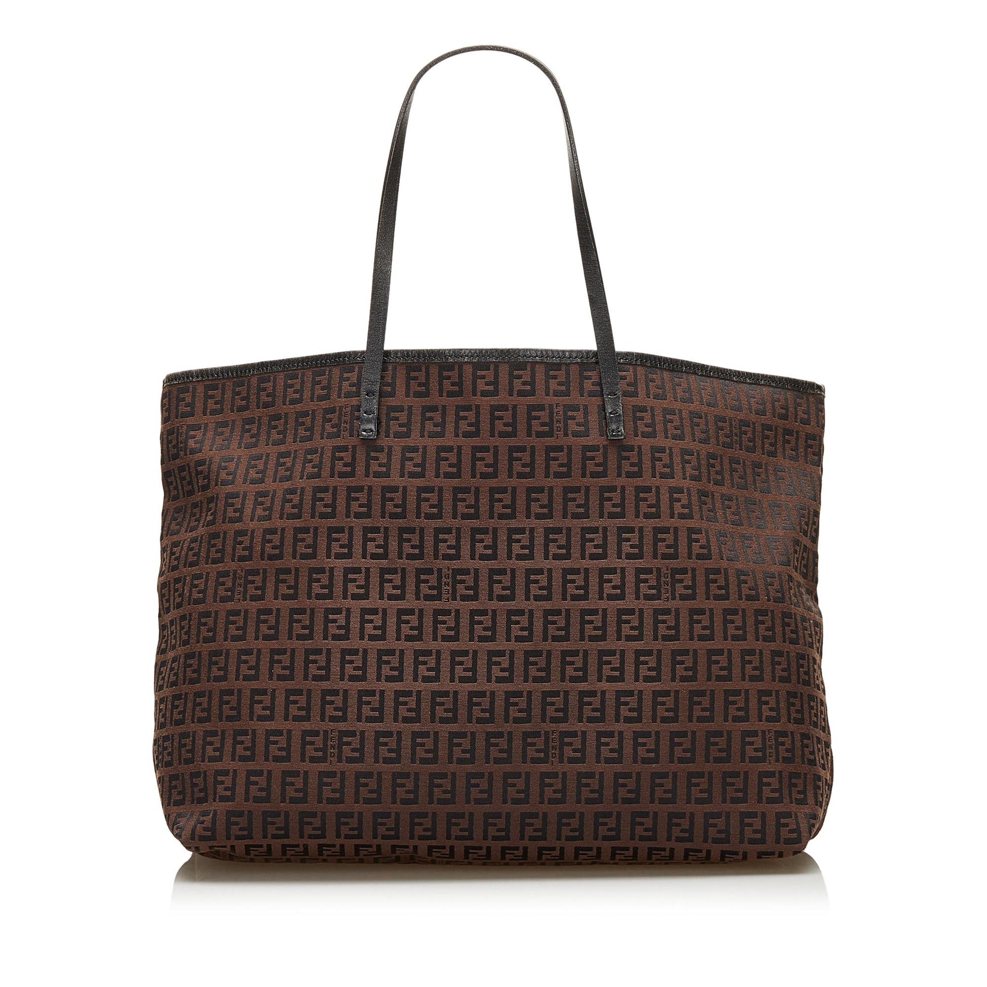 Fendi Zucchino Tote Bag Shg Canvas Bag Shg 35840