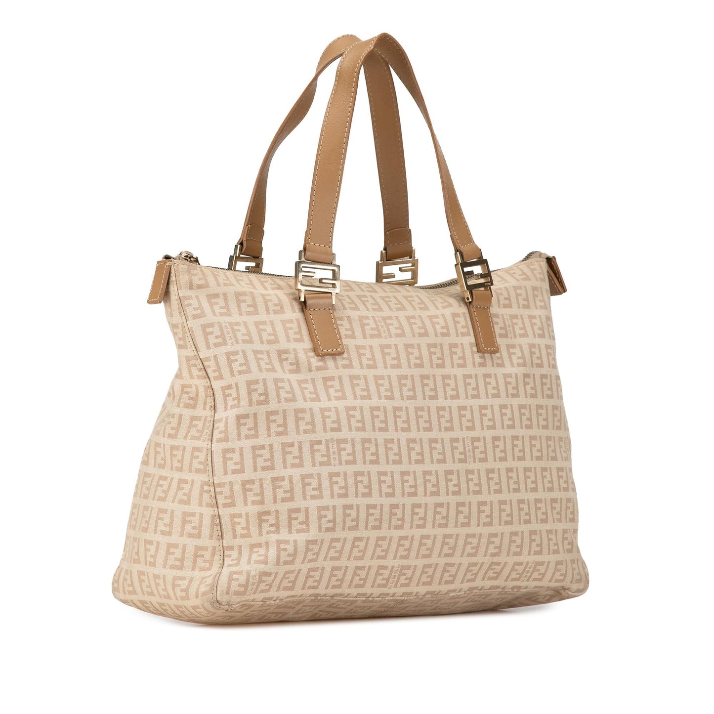 Fendi Zucchino Tote Shg Mnp6Ev Canvas Tote Bag