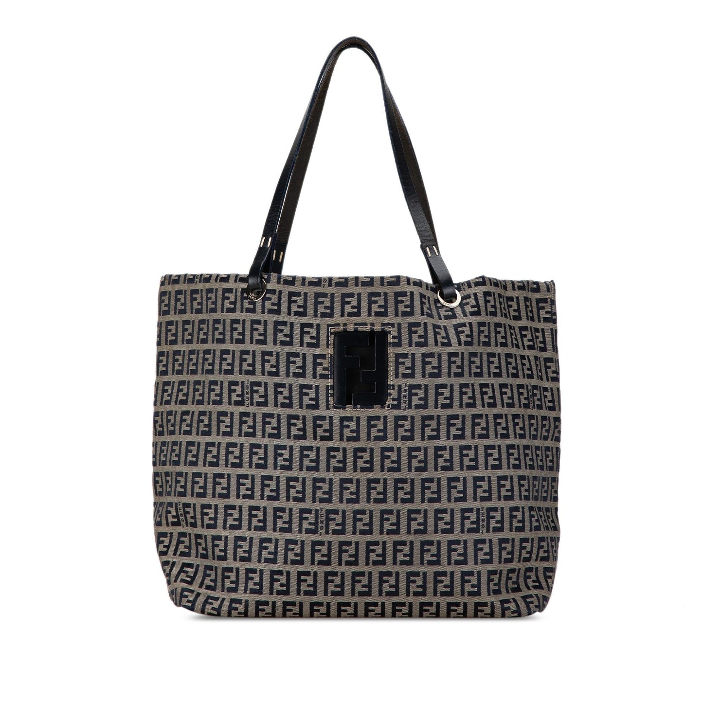 Fendi Zucchino Tote Shg Kmmnva Canvas Tote Bag