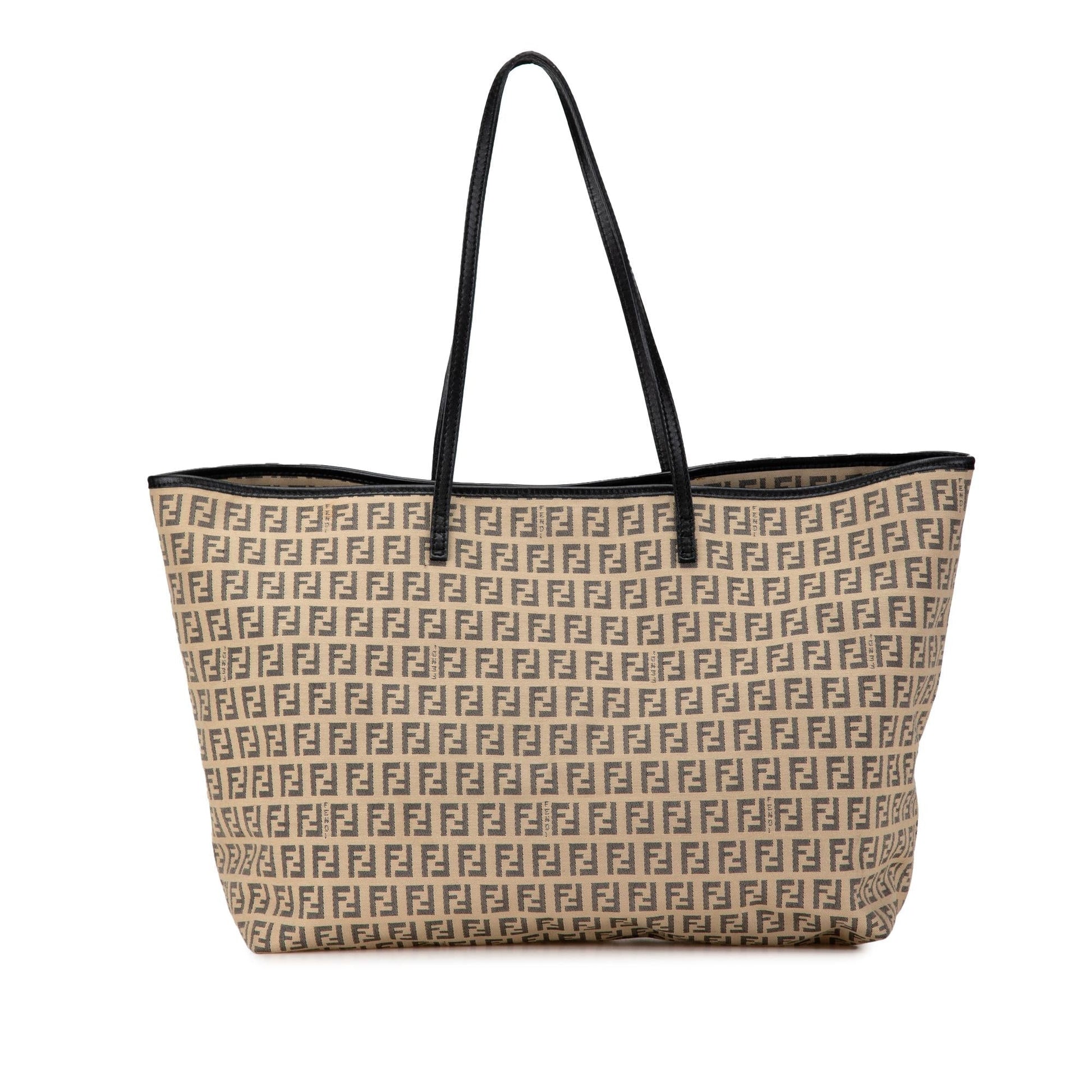 Fendi Zucchino Tote Shg 0S5U7J Canvas Tote Bag