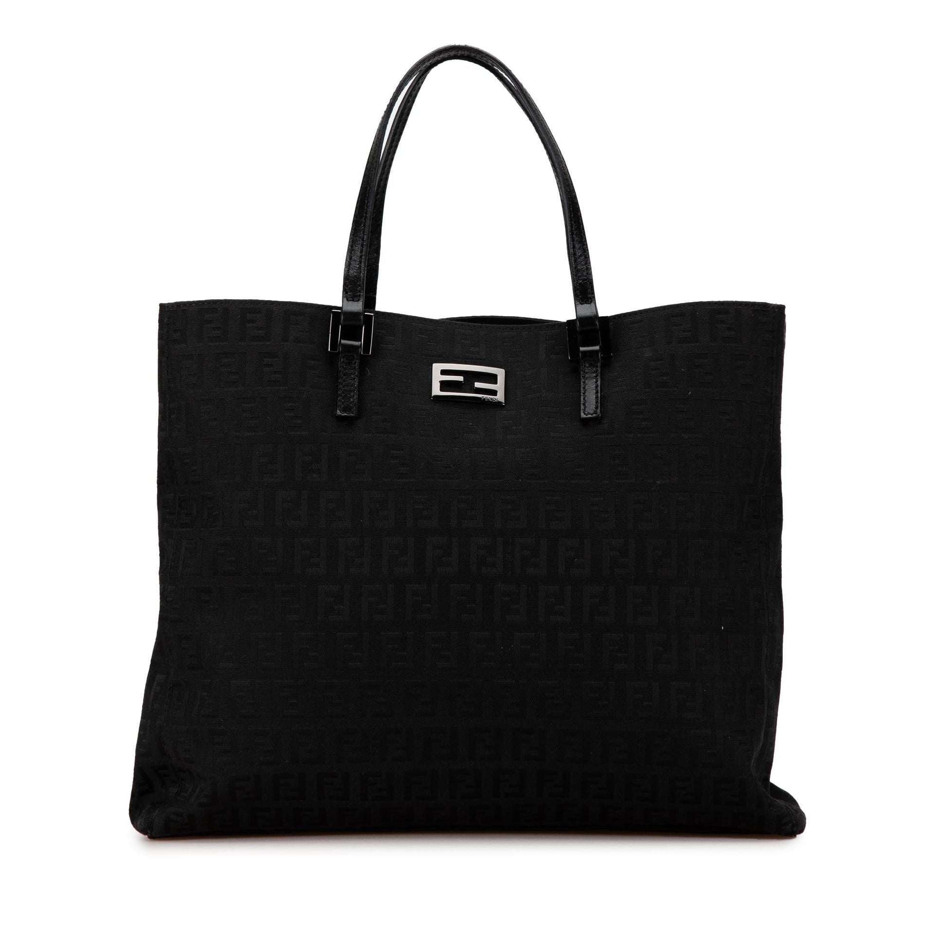 Fendi Zucchino Tote Shg Xqihww Canvas Tote Bag