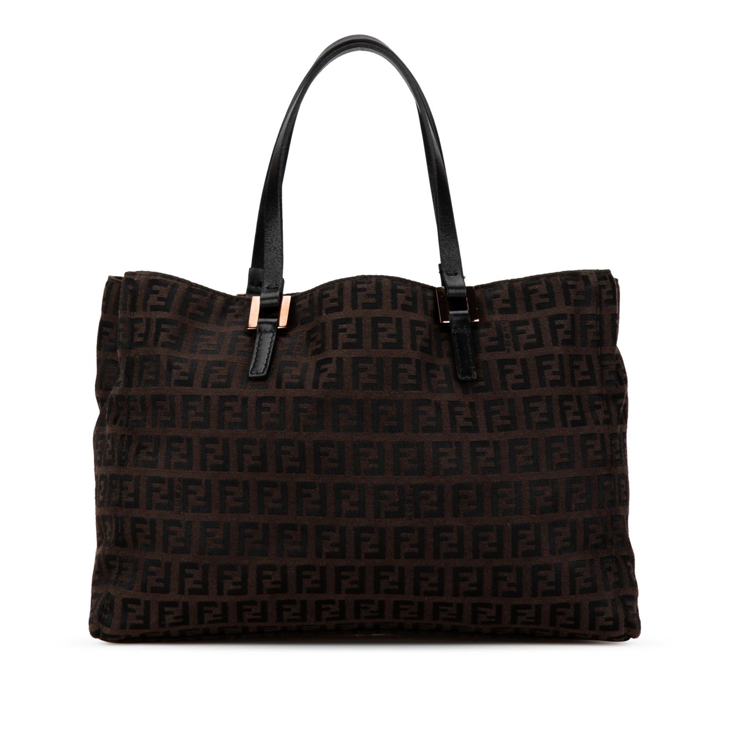 Fendi Zucchino Tote Shg Pcoiau Canvas Tote Bag