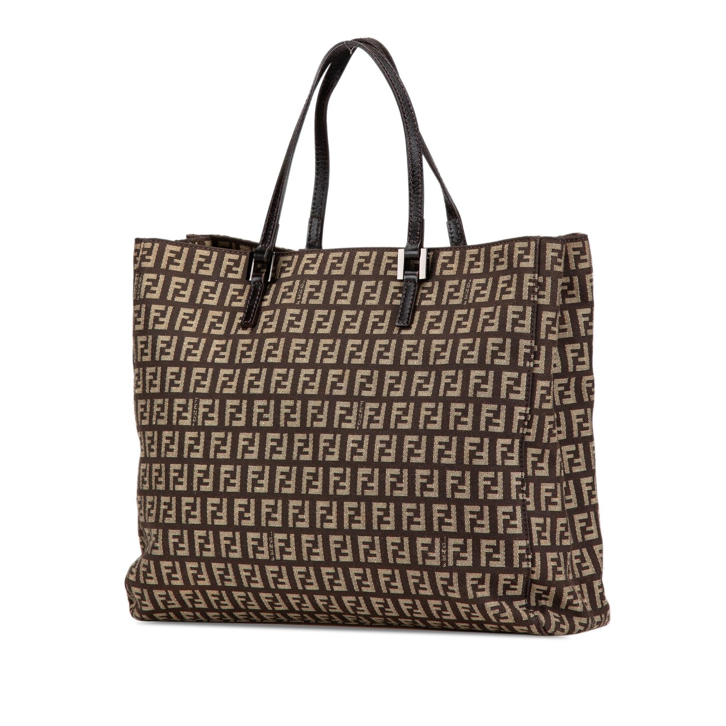 Fendi Zucchino Tote Shg 3Yugbf Canvas Tote Bag
