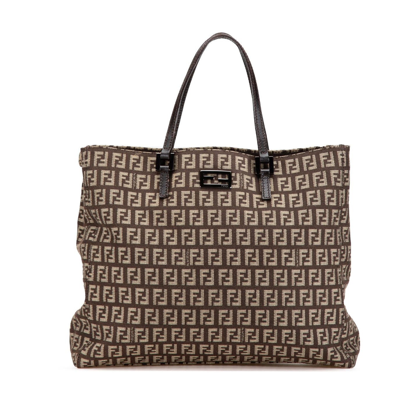 Fendi Zucchino Tote Shg 5Xarsr Canvas Tote Bag