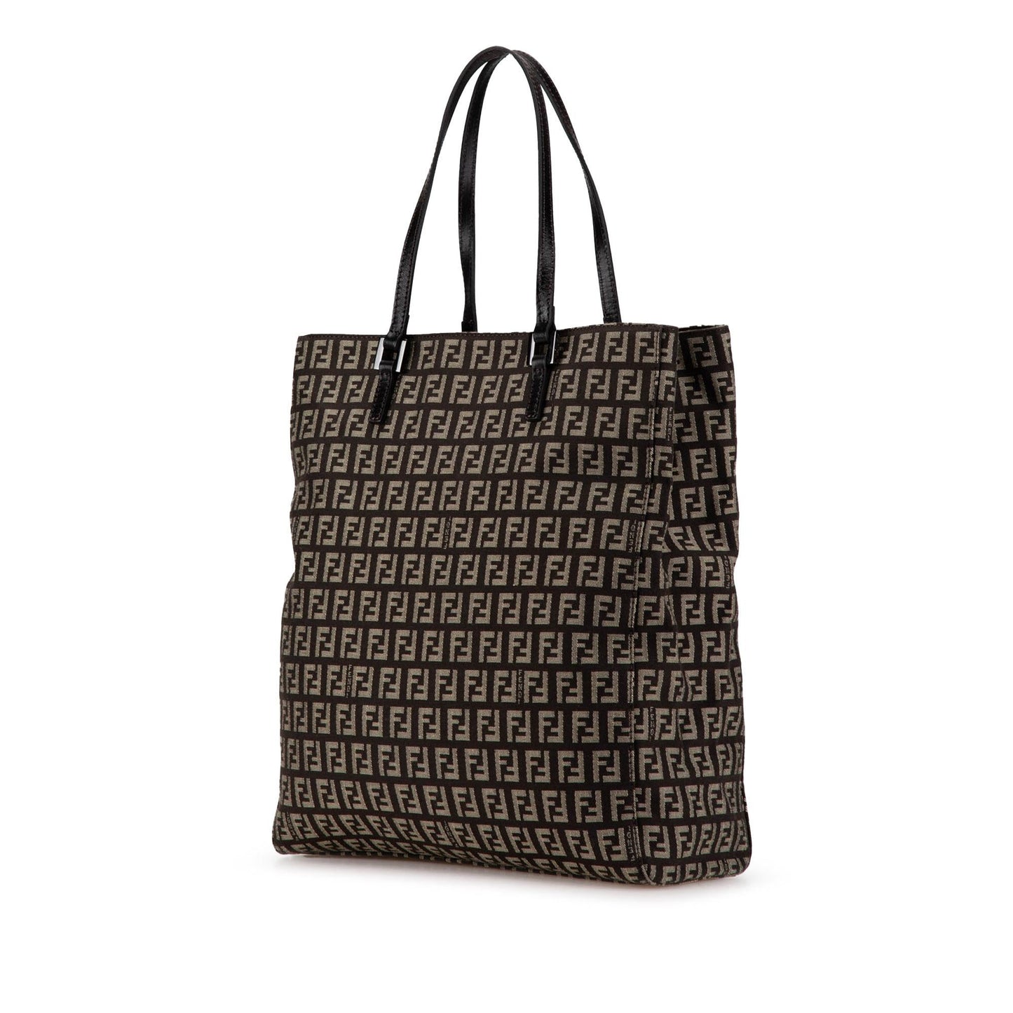 Fendi Zucchino Tote Shg Xlcejy Canvas Tote Bag