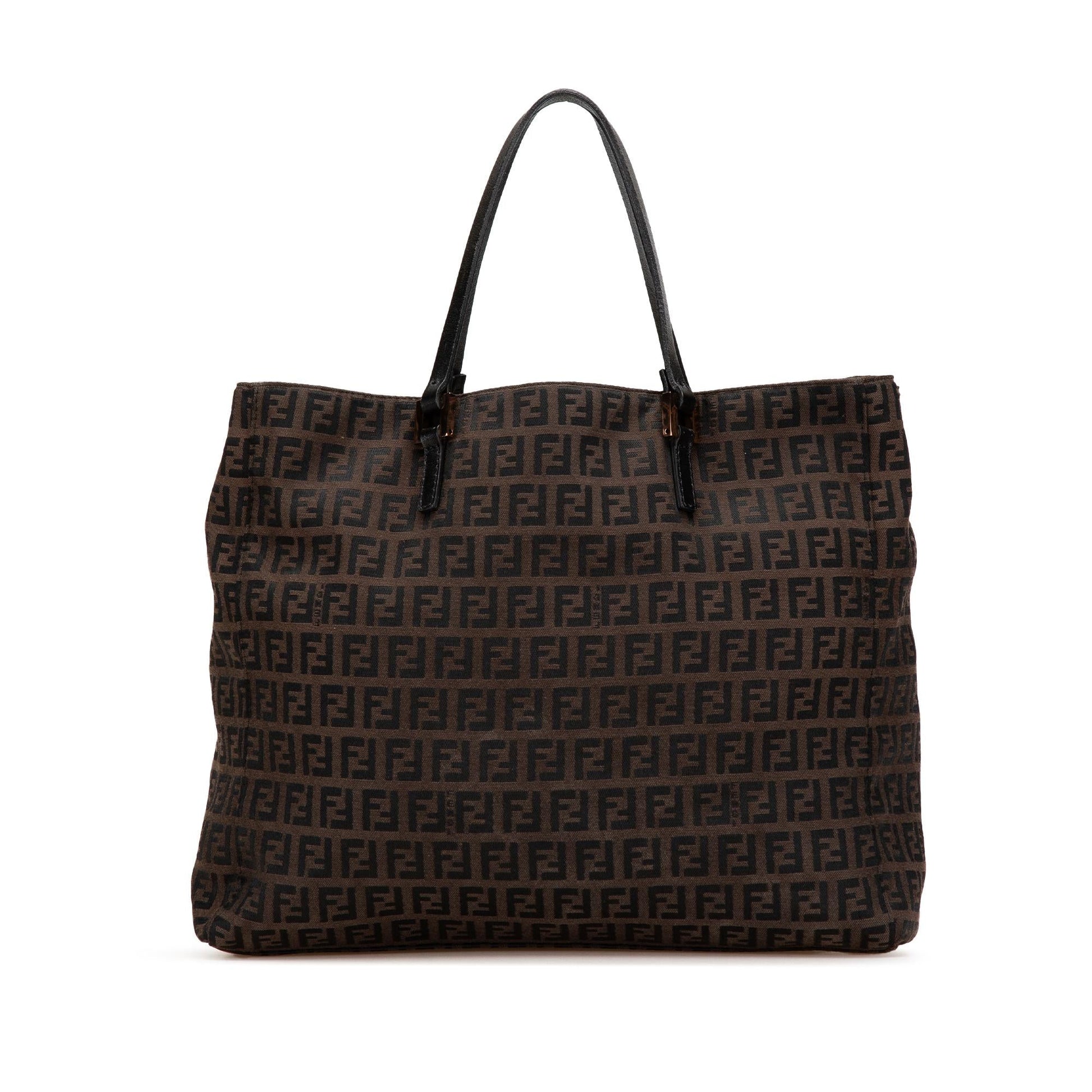 Fendi Zucchino Tote Canvas Tote Bag Canvas Tote 8