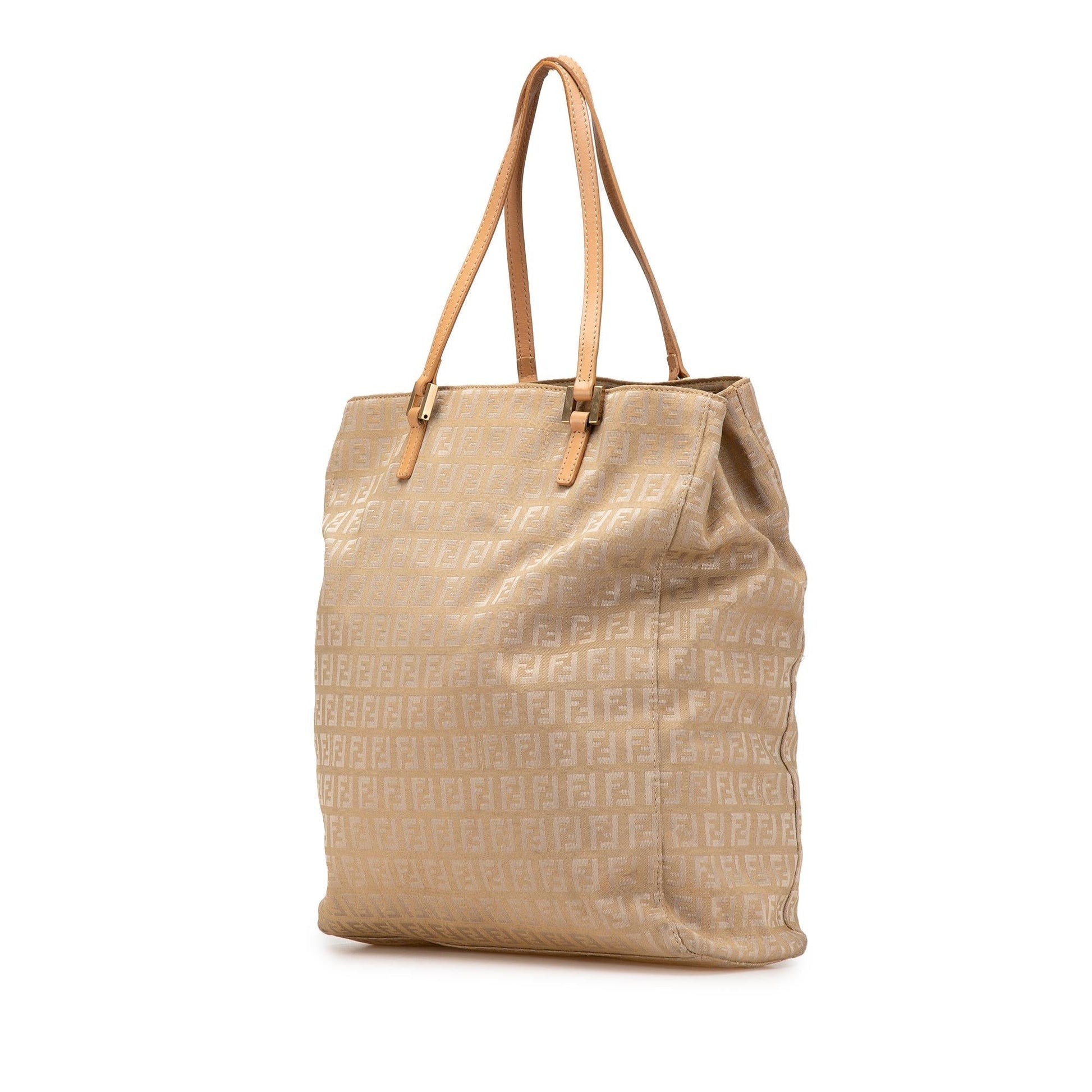 Fendi Zucchino Tote Canvas Tote Bag Canvas Tote 12