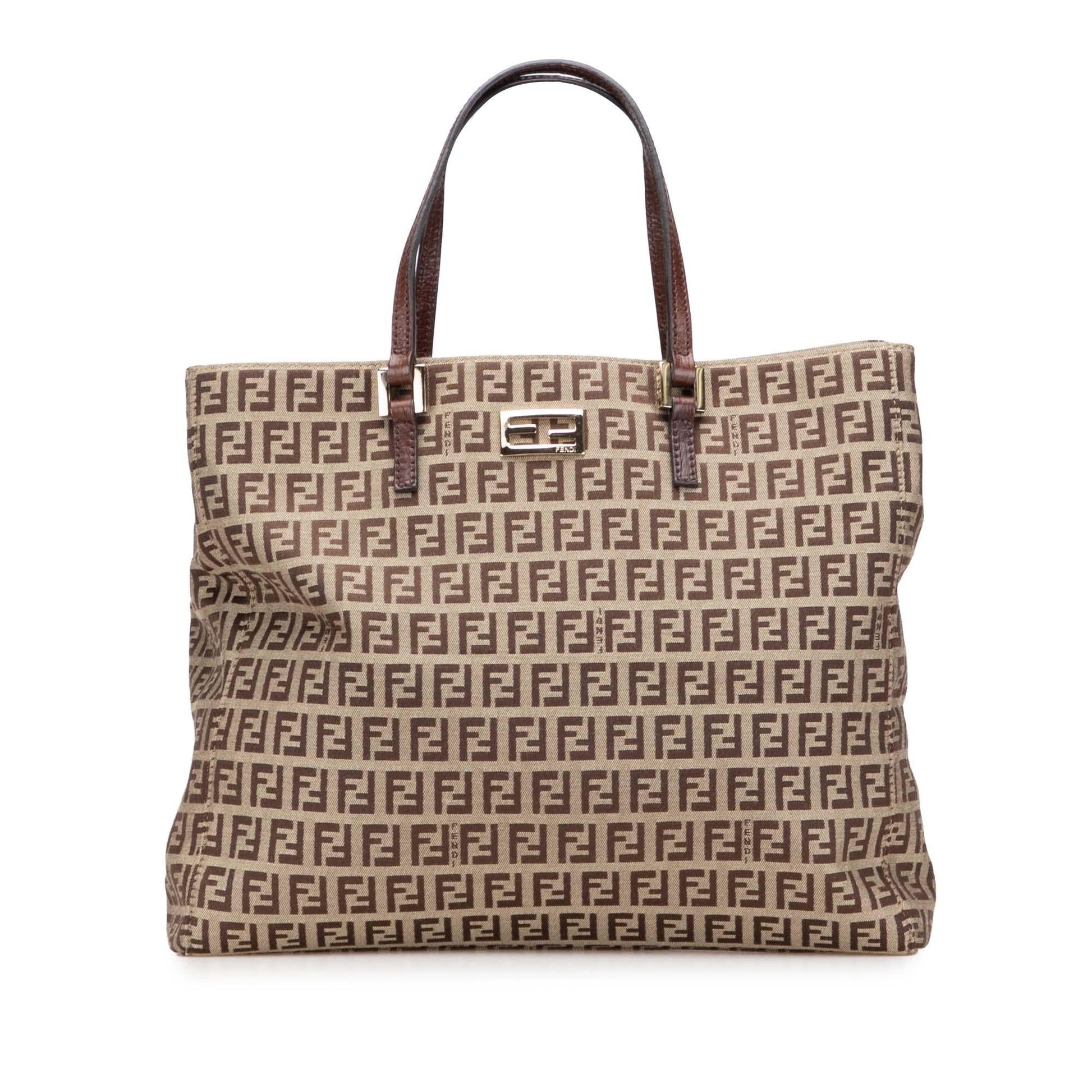 Fendi Zucchino Tote Canvas Tote Bag Canvas Tote 20
