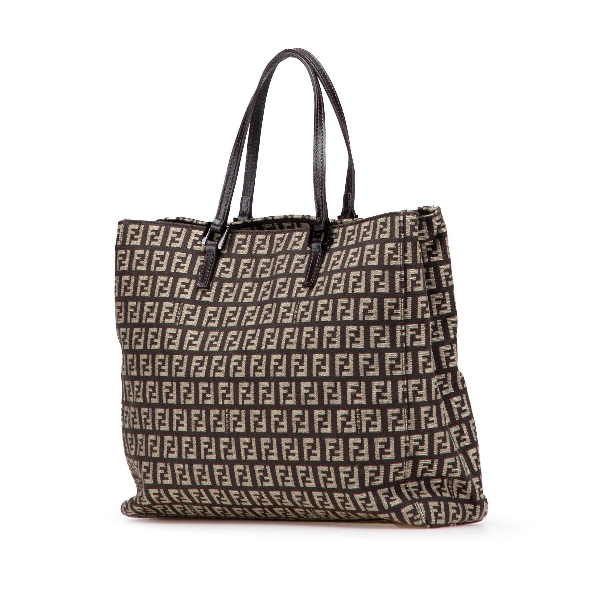 Fendi Zucchino Tote Canvas Tote Bag Canvas Tote 32