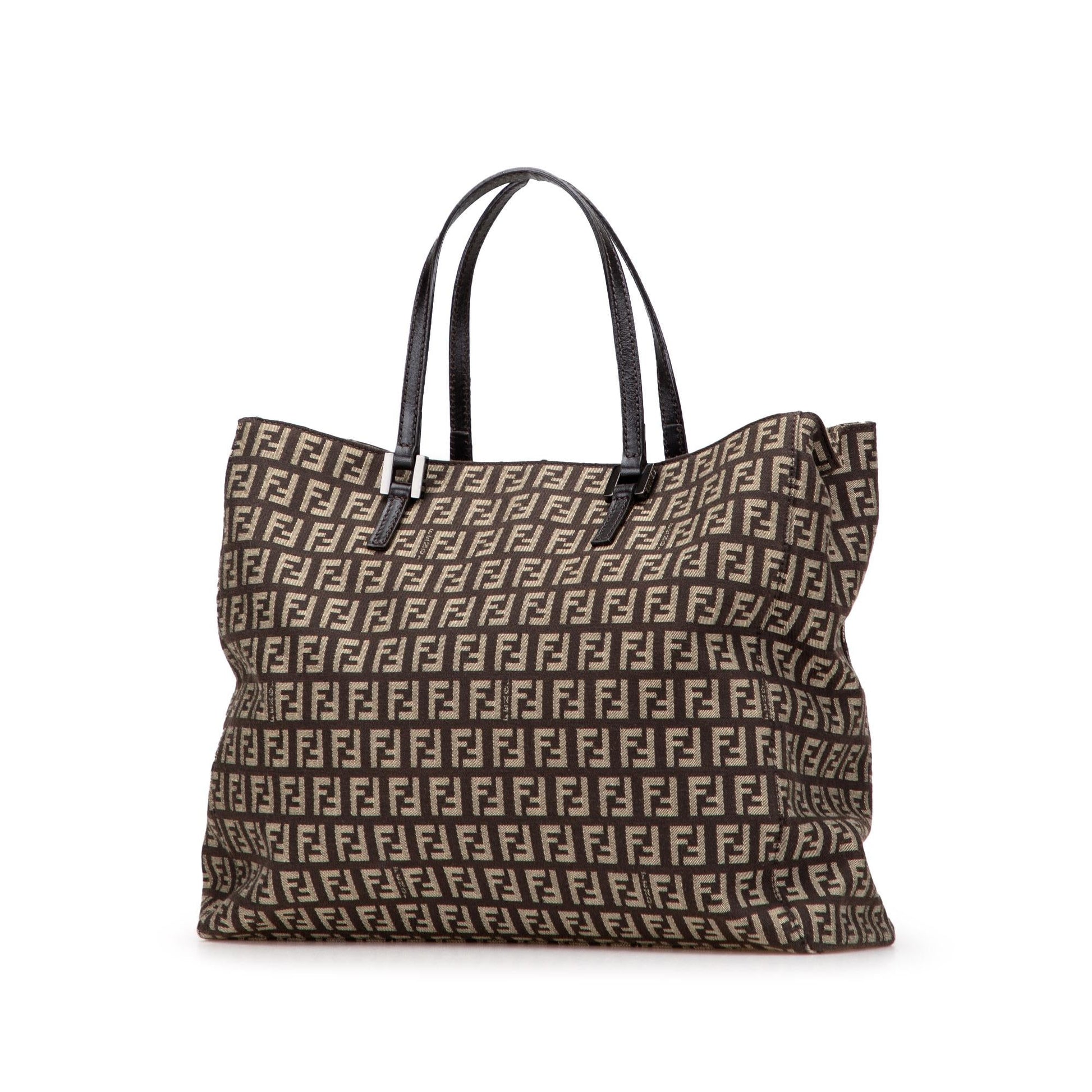 Fendi Zucchino Tote Canvas Tote Bag Canvas Tote 38