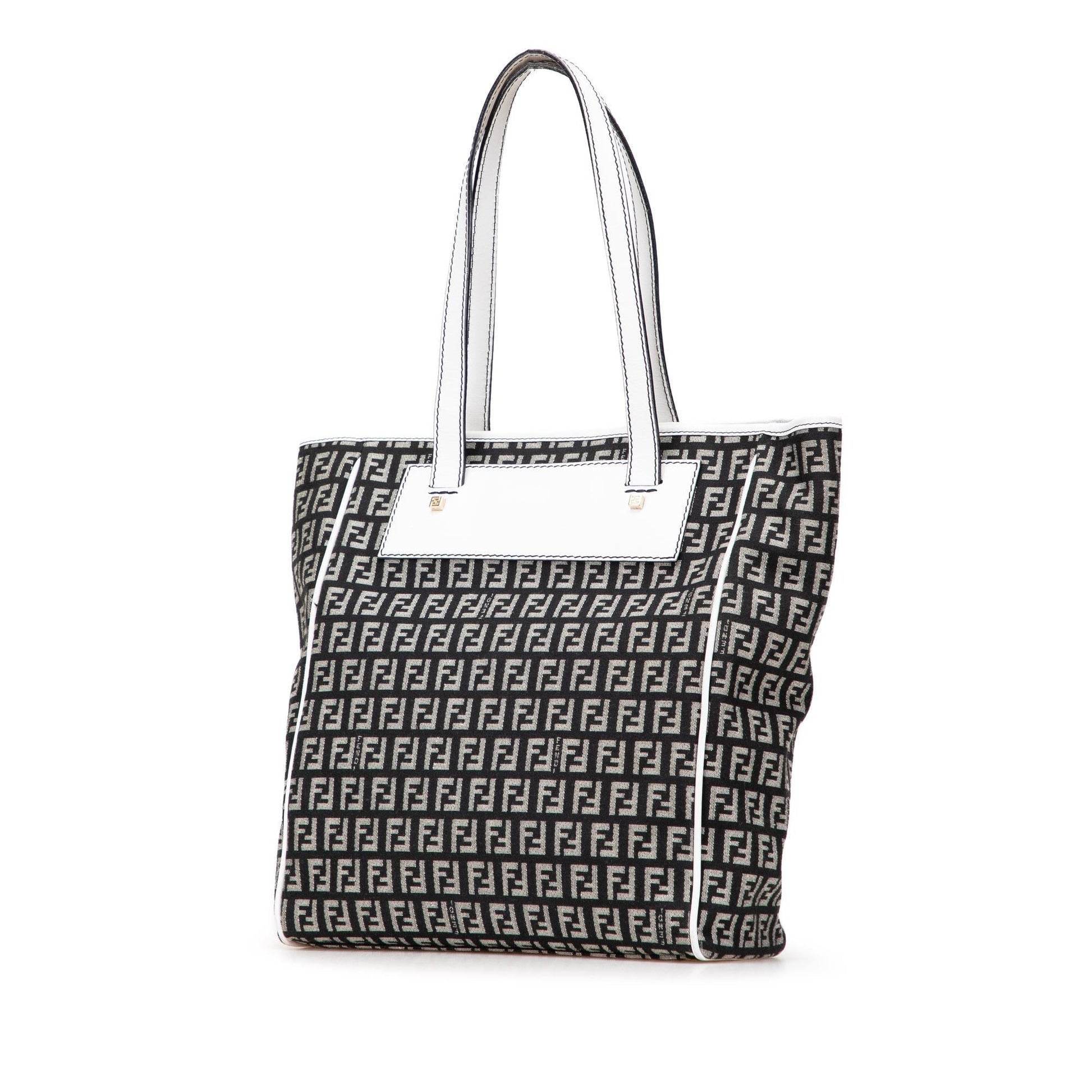 Fendi Zucchino Tote Canvas Tote Bag Canvas Tote 37