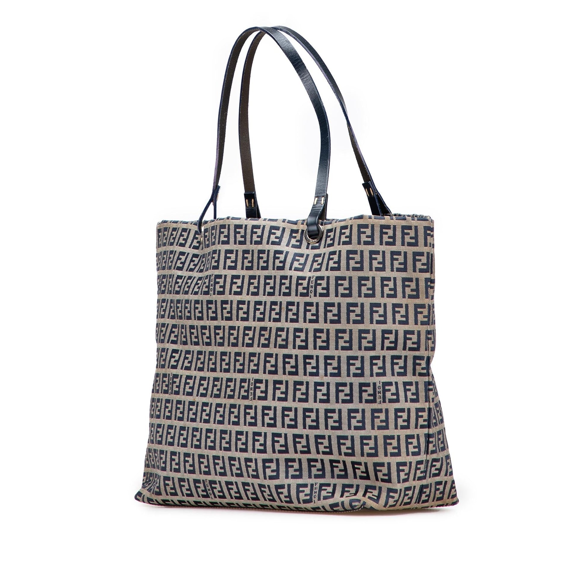 Fendi Zucchino Tote Canvas Tote Bag Canvas Tote 43