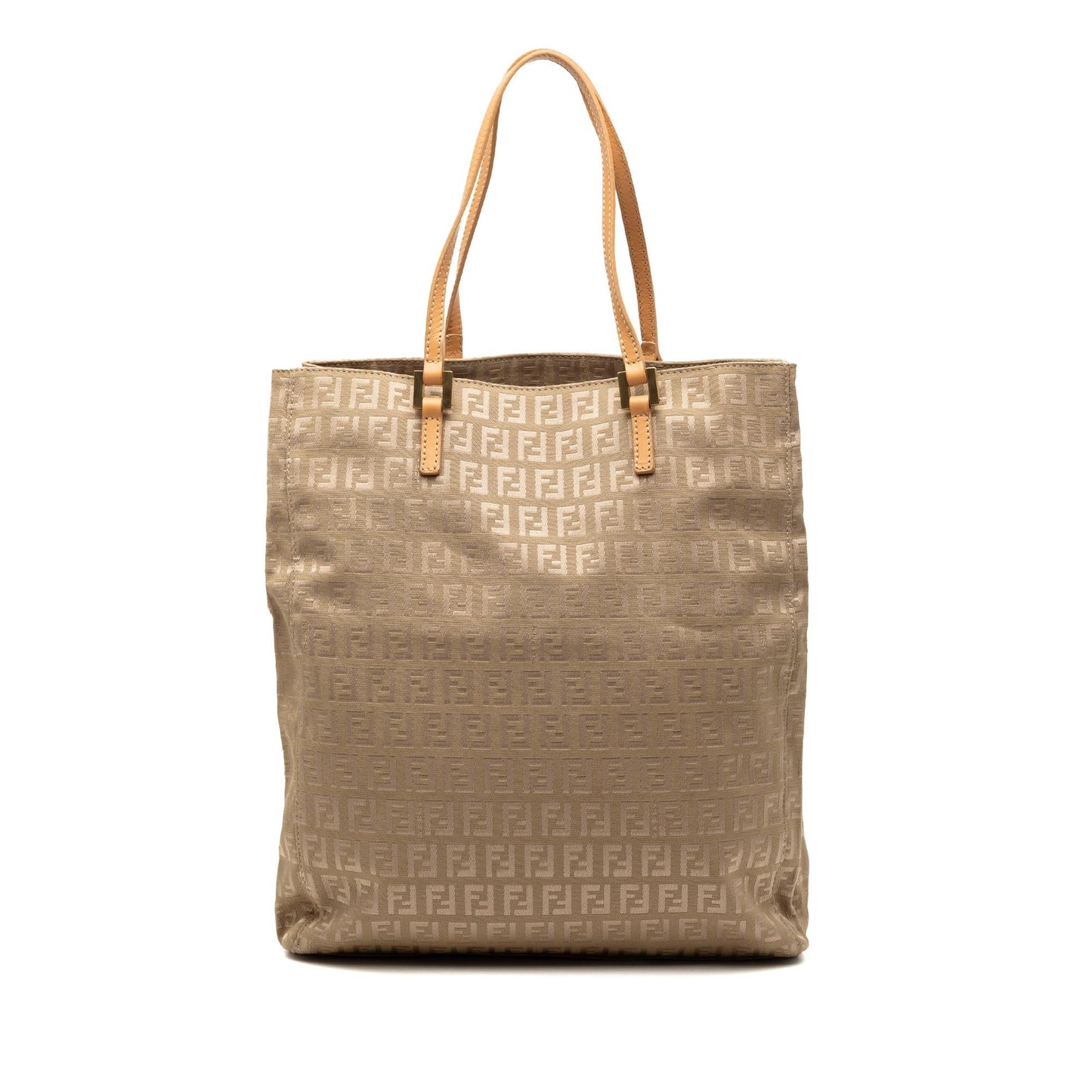 Fendi Zucchino Tote Canvas Tote Bag