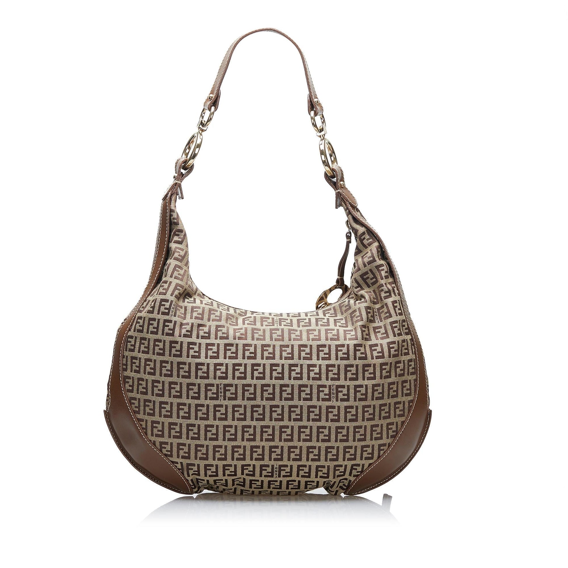 Fendi Zucchino Chef Hobo Shg 43S95T Shoulder Bag