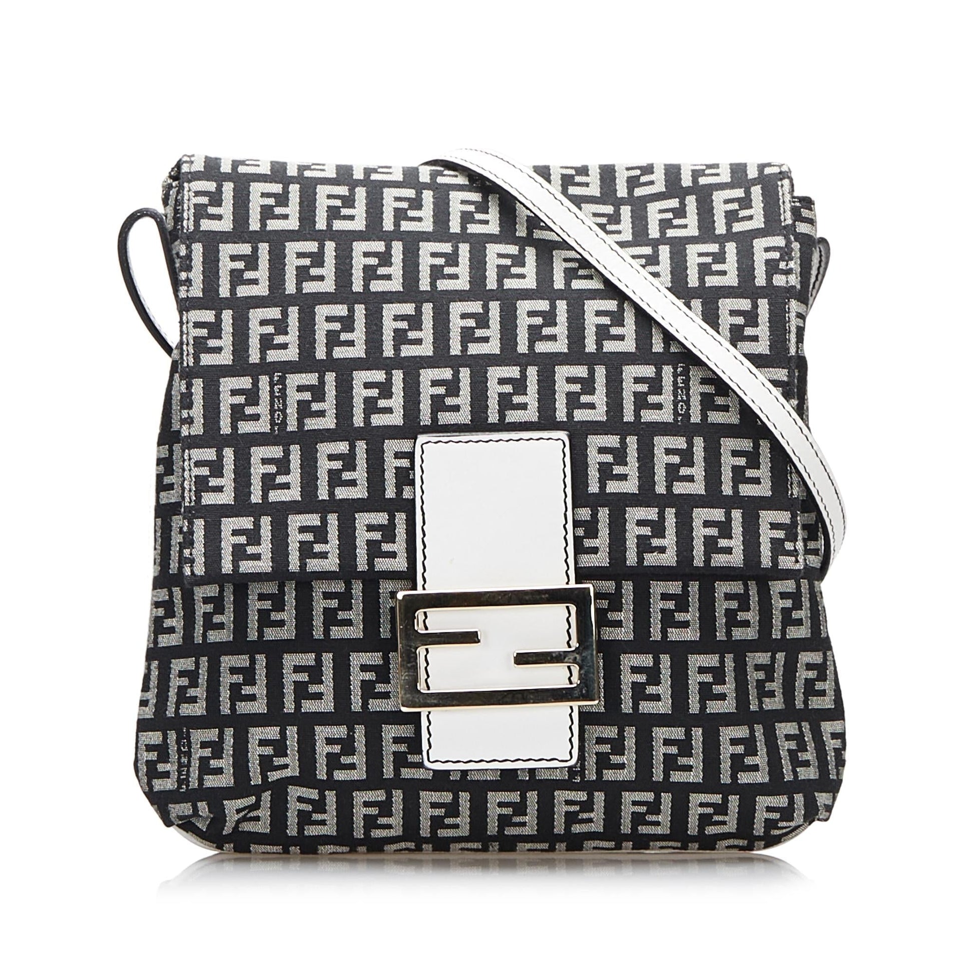 Fendi Zucchino Crossbody Bag Shg Wptygt