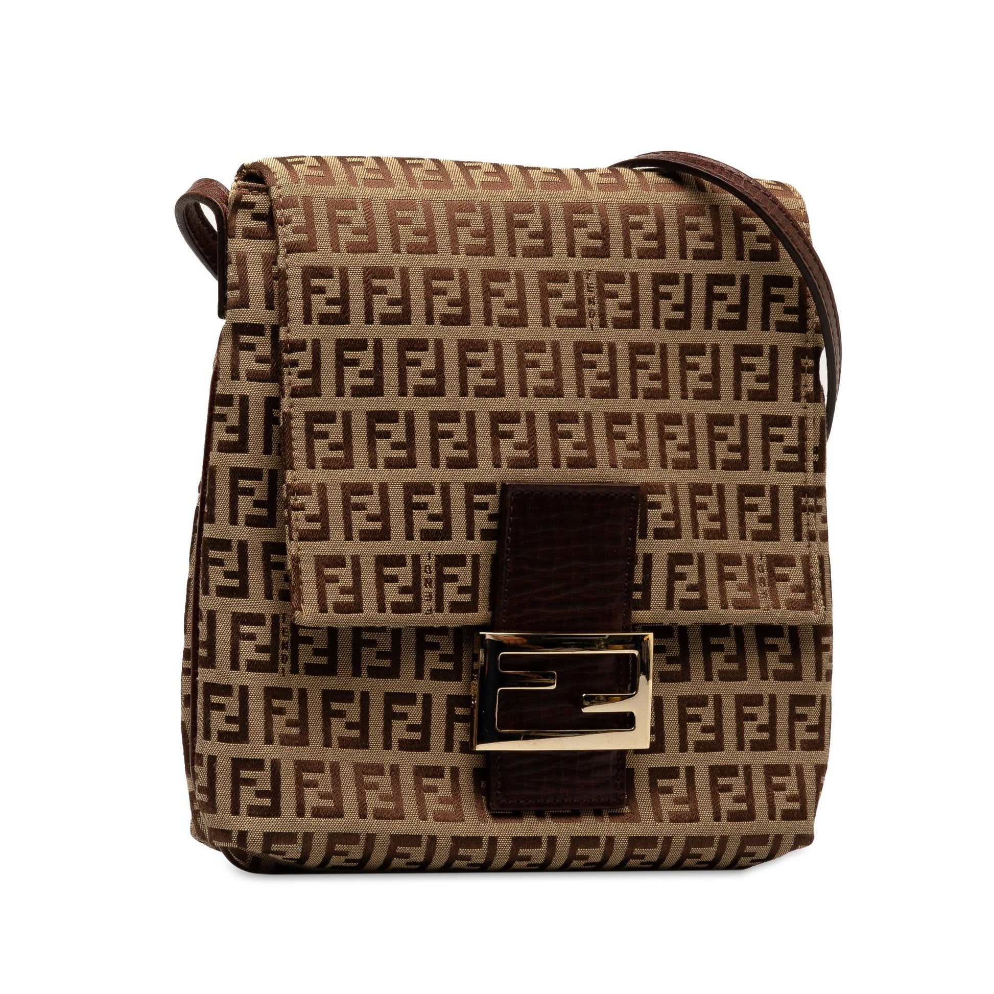 Fendi Zucchino Crossbody Bag Shg Lmvkvh