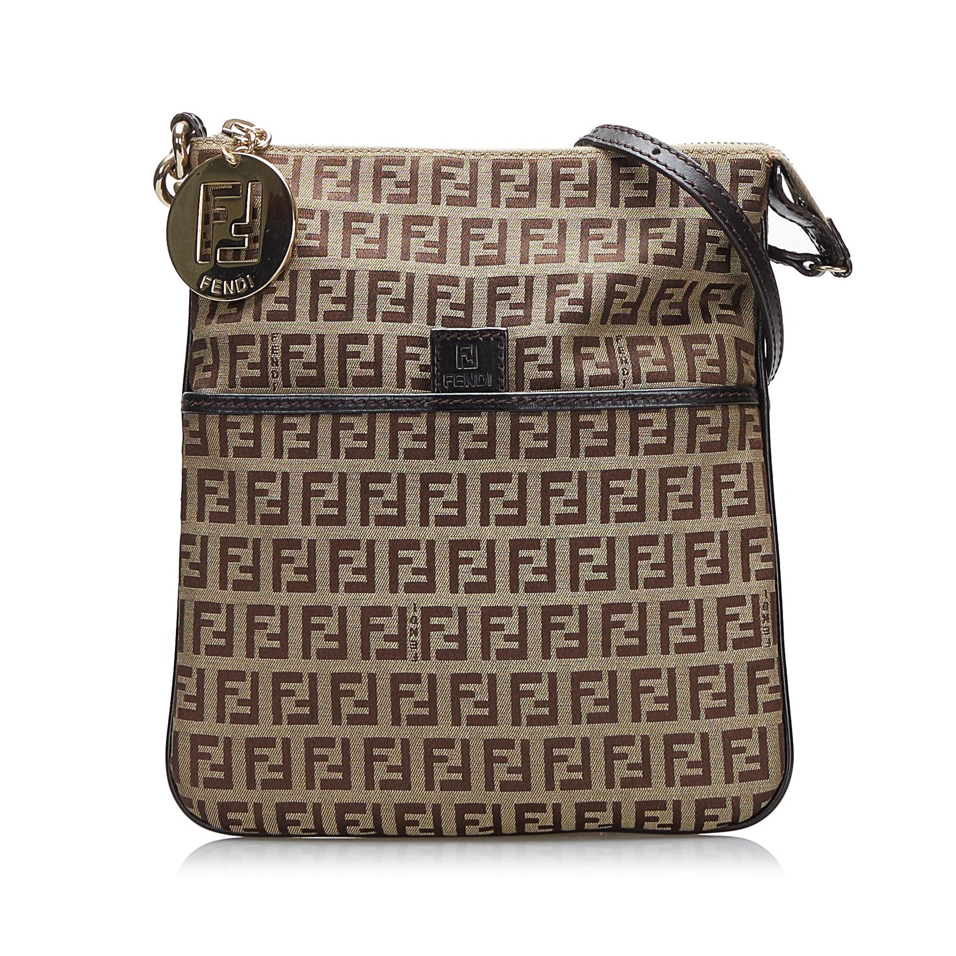 Fendi Zucchino Crossbody Shg Qmyrs5 Crossbody Bag