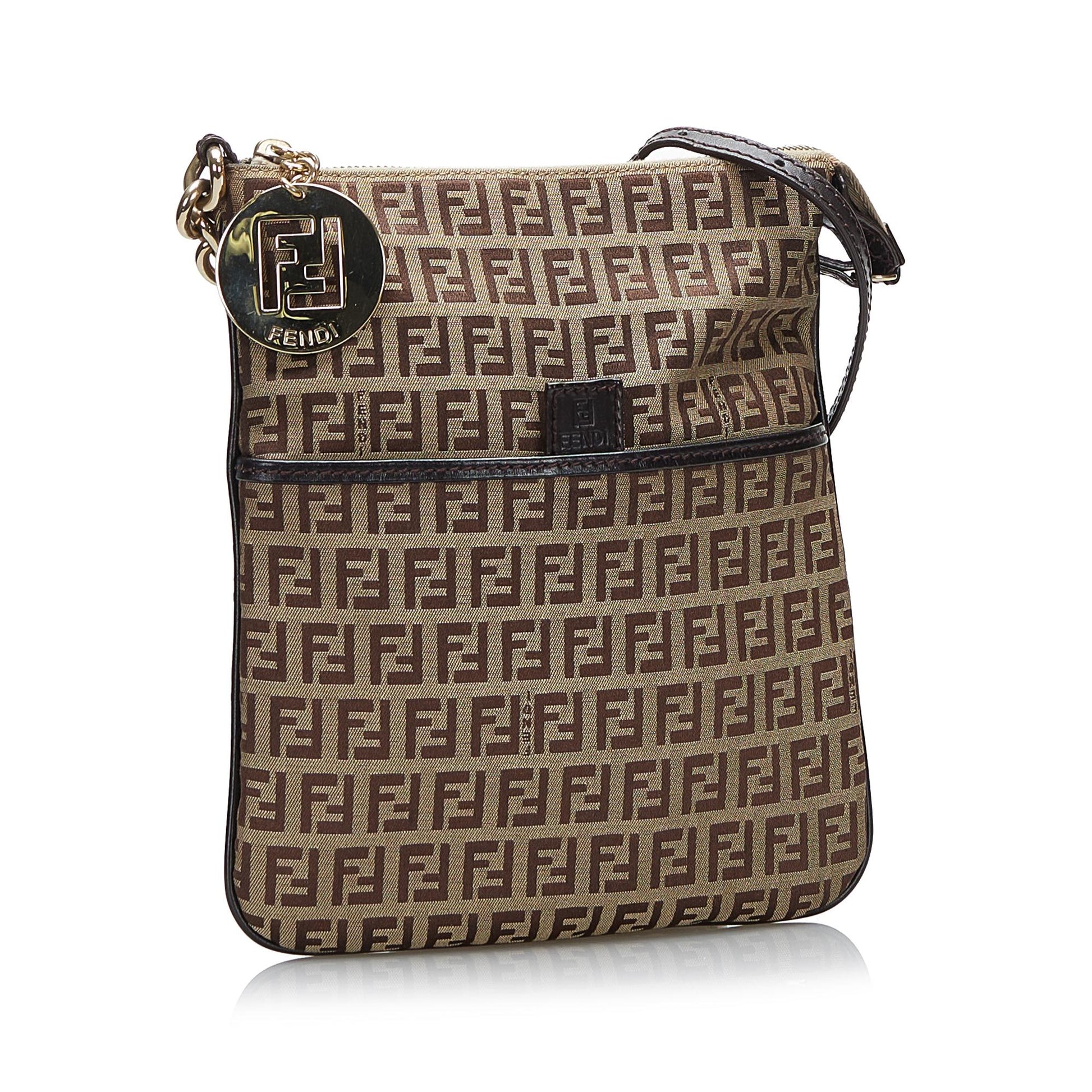 Fendi Zucchino Crossbody Shg Qmyrs5 Crossbody Bag