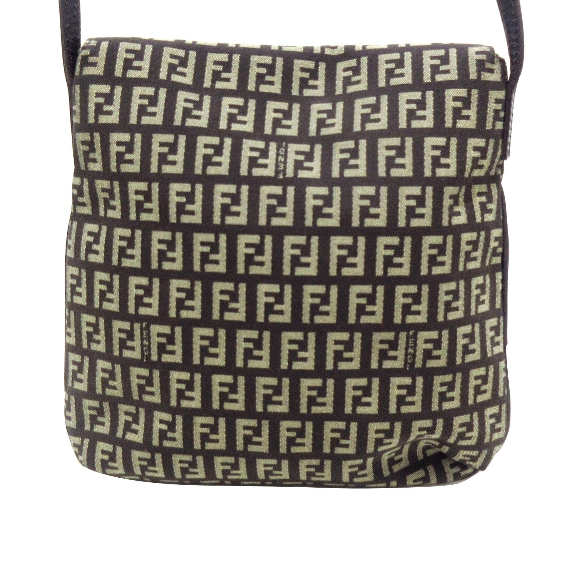 Fendi Zucchino Crossbody Crossbody Bag